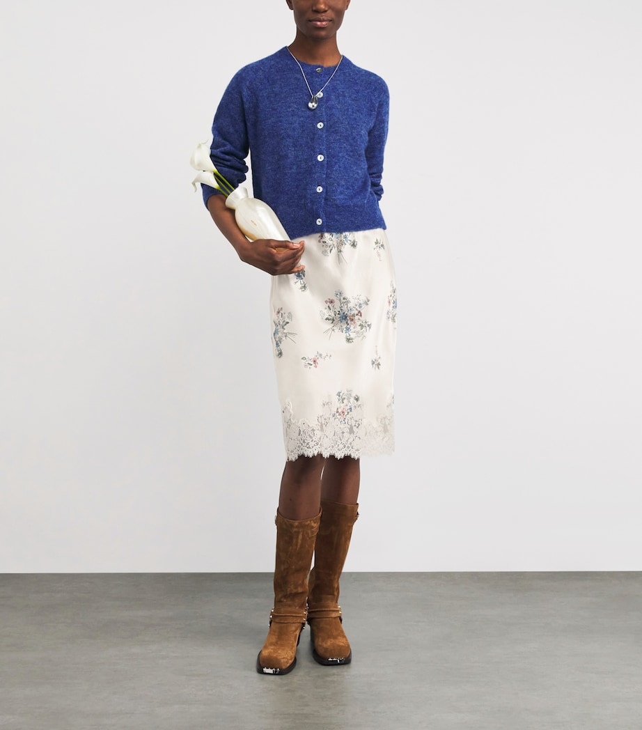 Silk Floral Elowette Midi Skirt PRIMROSE BOUQUET Image 2