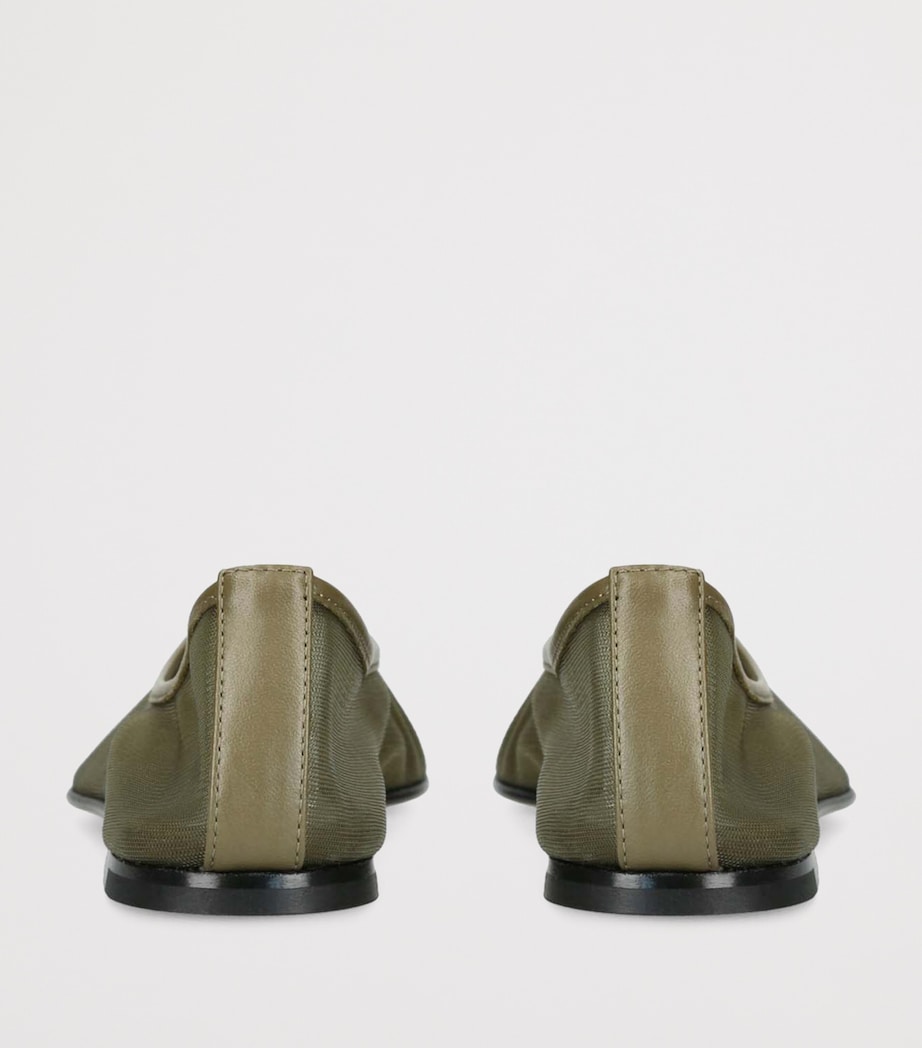 Mesh Balla Ballet Flats KHAKI Image 2