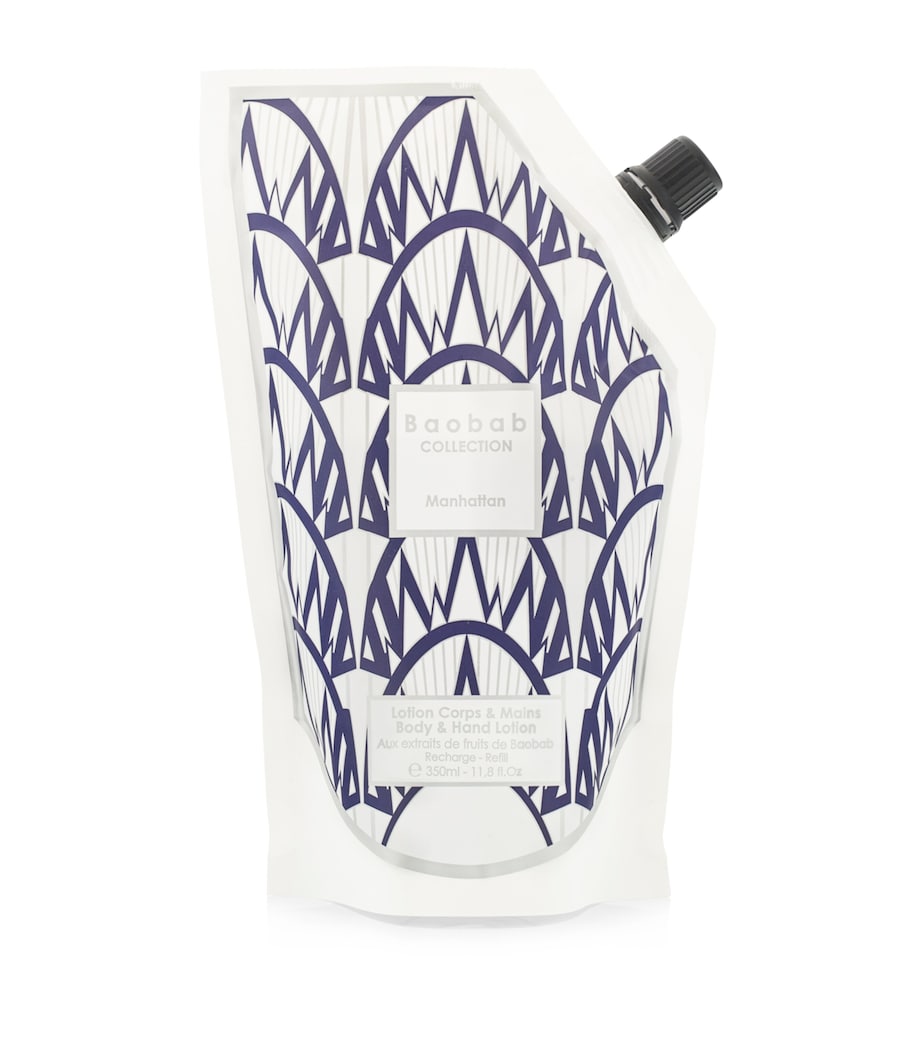 Manhattan Body and Hand Lotion (350ml) - Refill WHITE Image 1