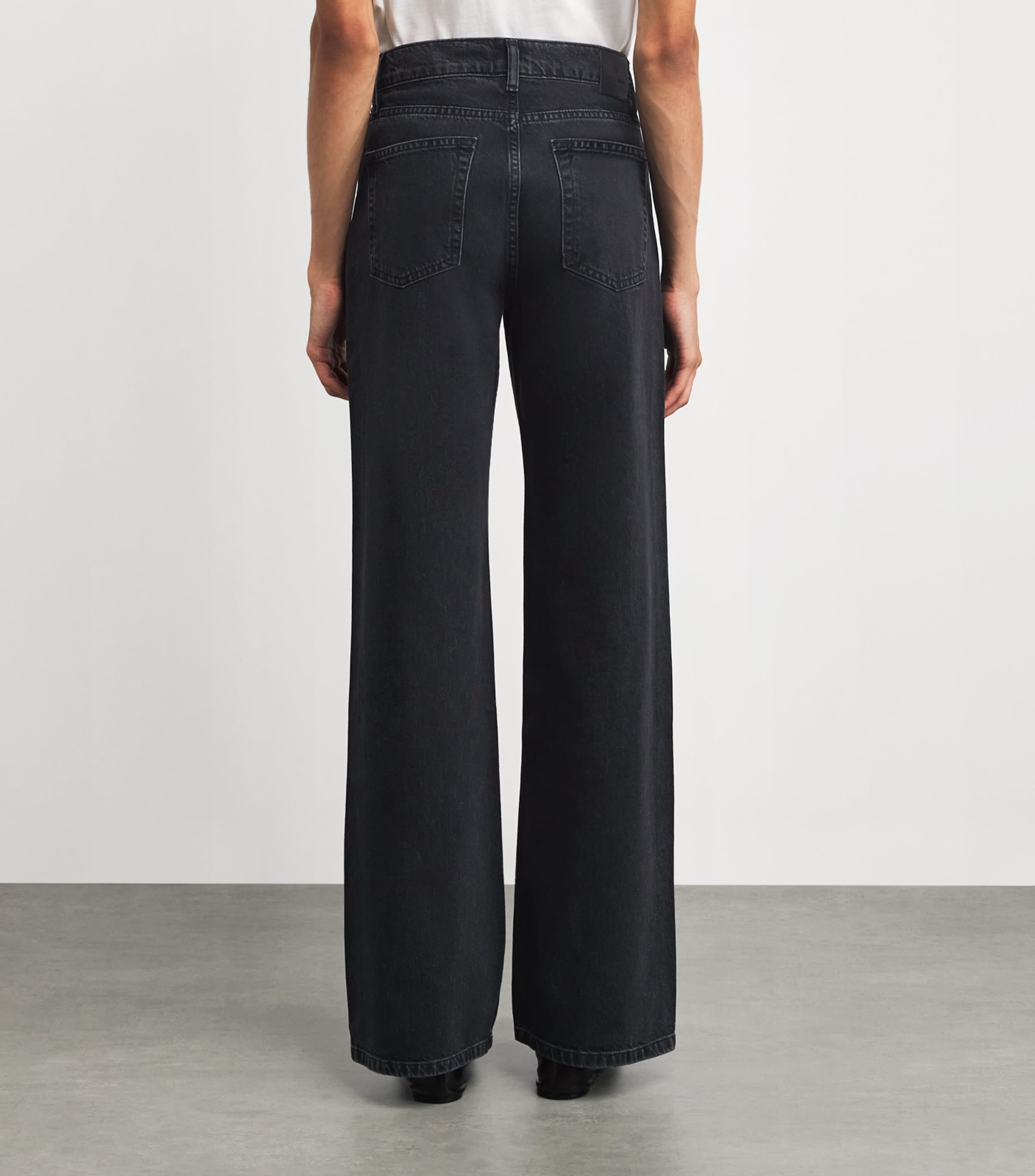 Hugh Wide-Leg Jeans VINTAGE BLACK Image 4