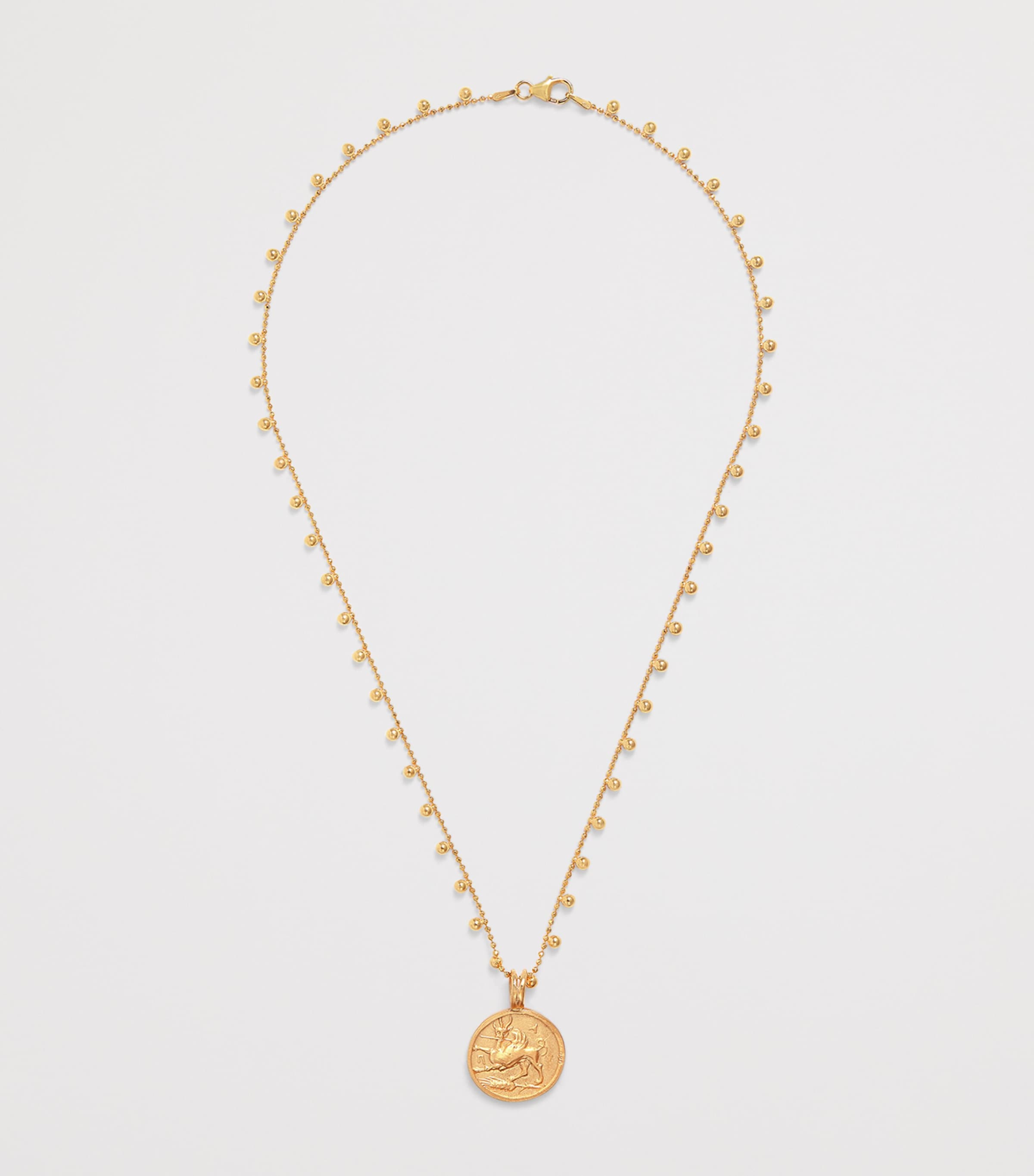 Gold-Plated Satyrus Kuduni Necklace GOLD Image 3