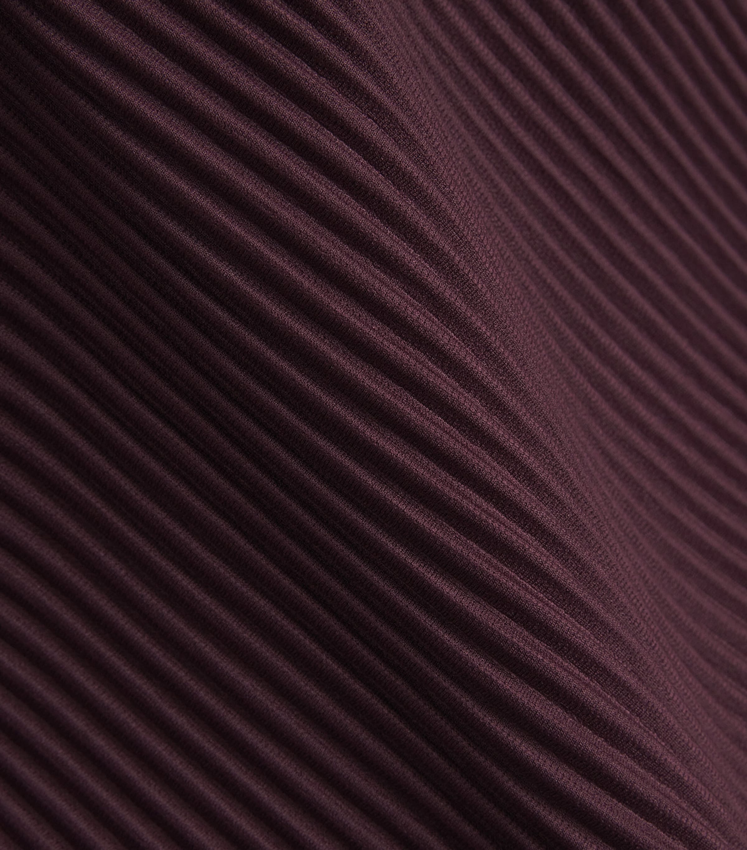 Pleated Quarry Bomber Jacket 86-WINE PURPLE Image 5