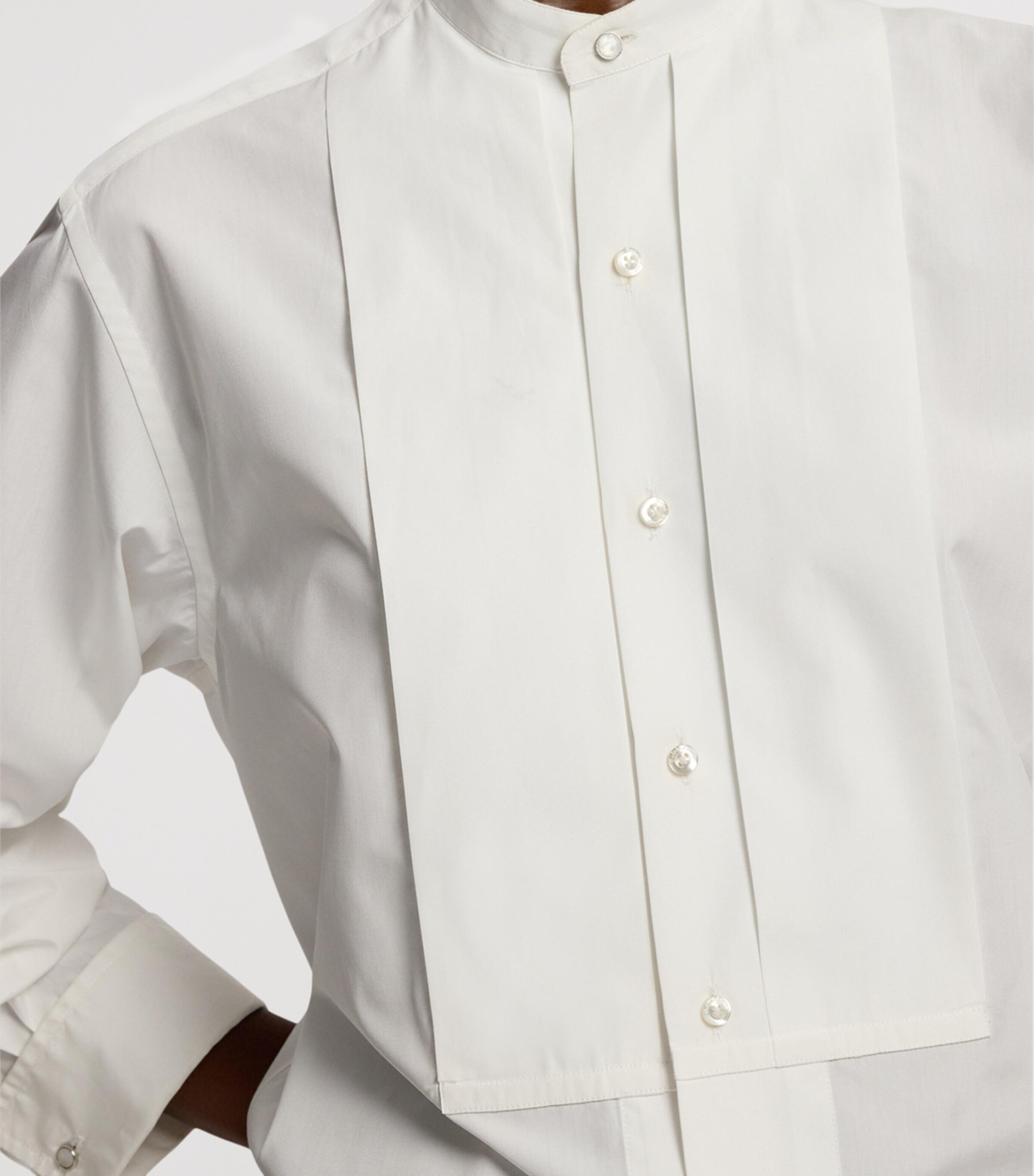 Ralph Lauren Collection Womens Cotton Kirstin Shirt White Image 6