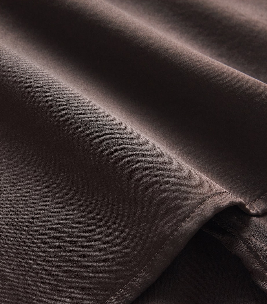 Silk-Blend Phare Midi Dress EARTH EART Image 5