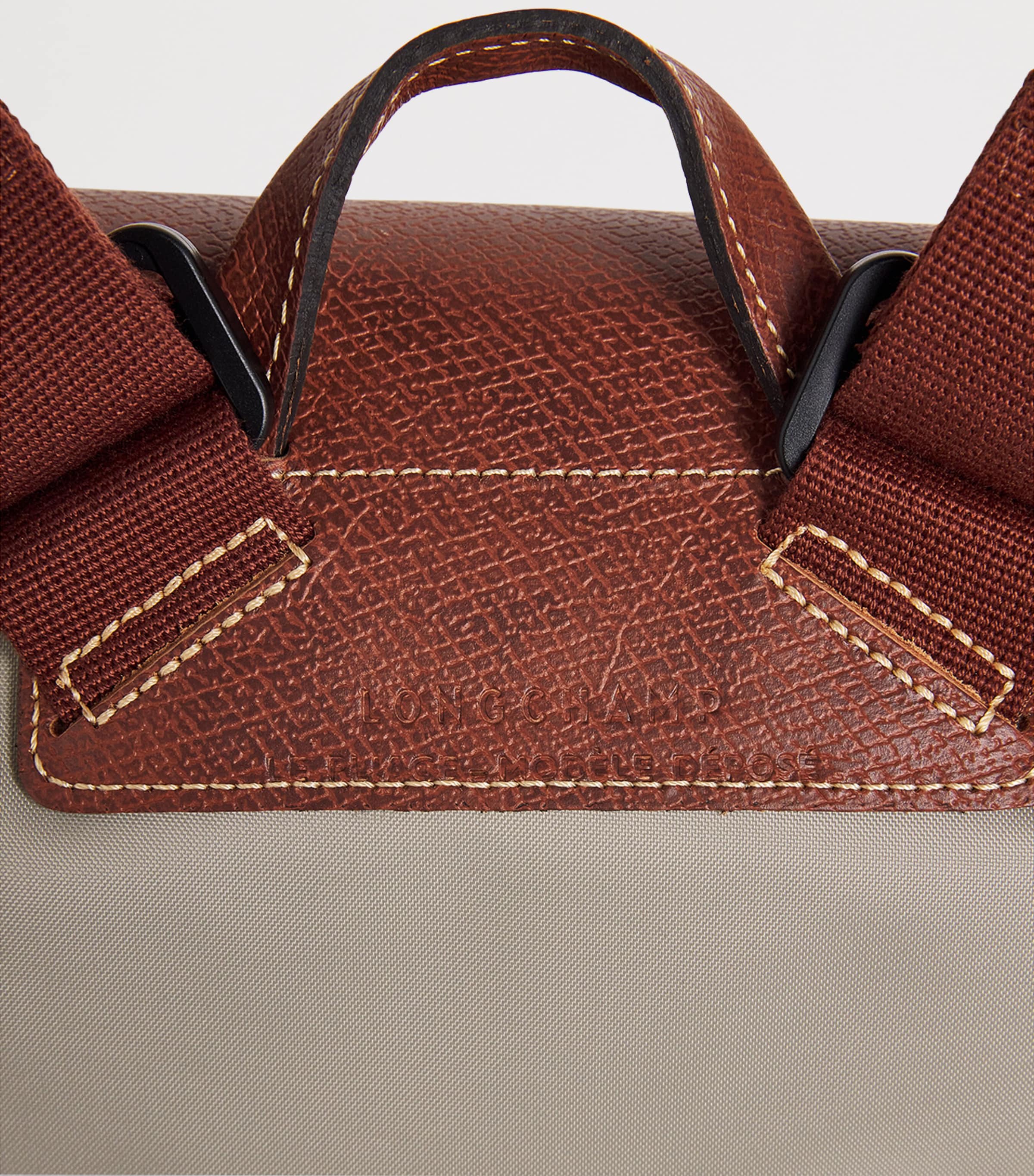 Longchamp Medium Le Pliage Backpack Pebble Image 5