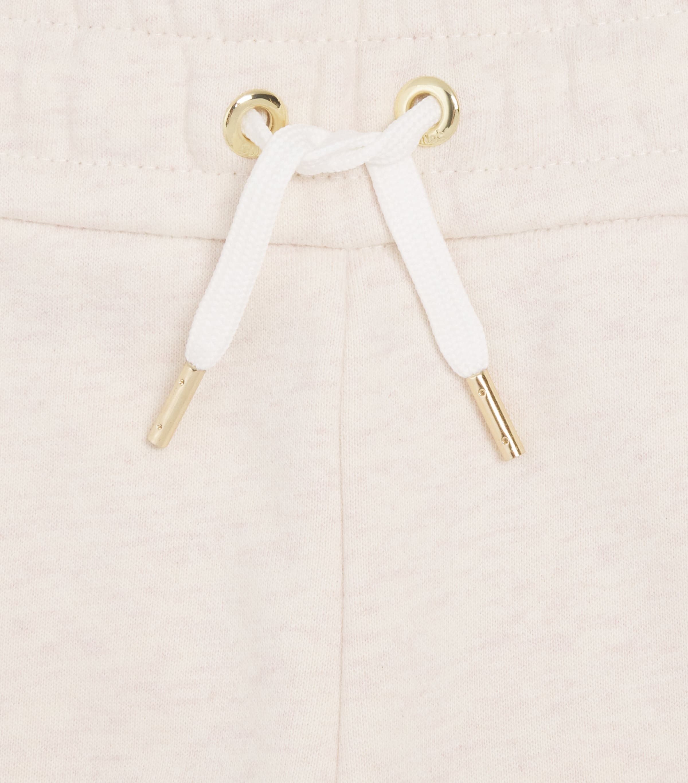 Chloé Kids Cotton Sweatpants (4-14 Years) Cn Ecru Image 2