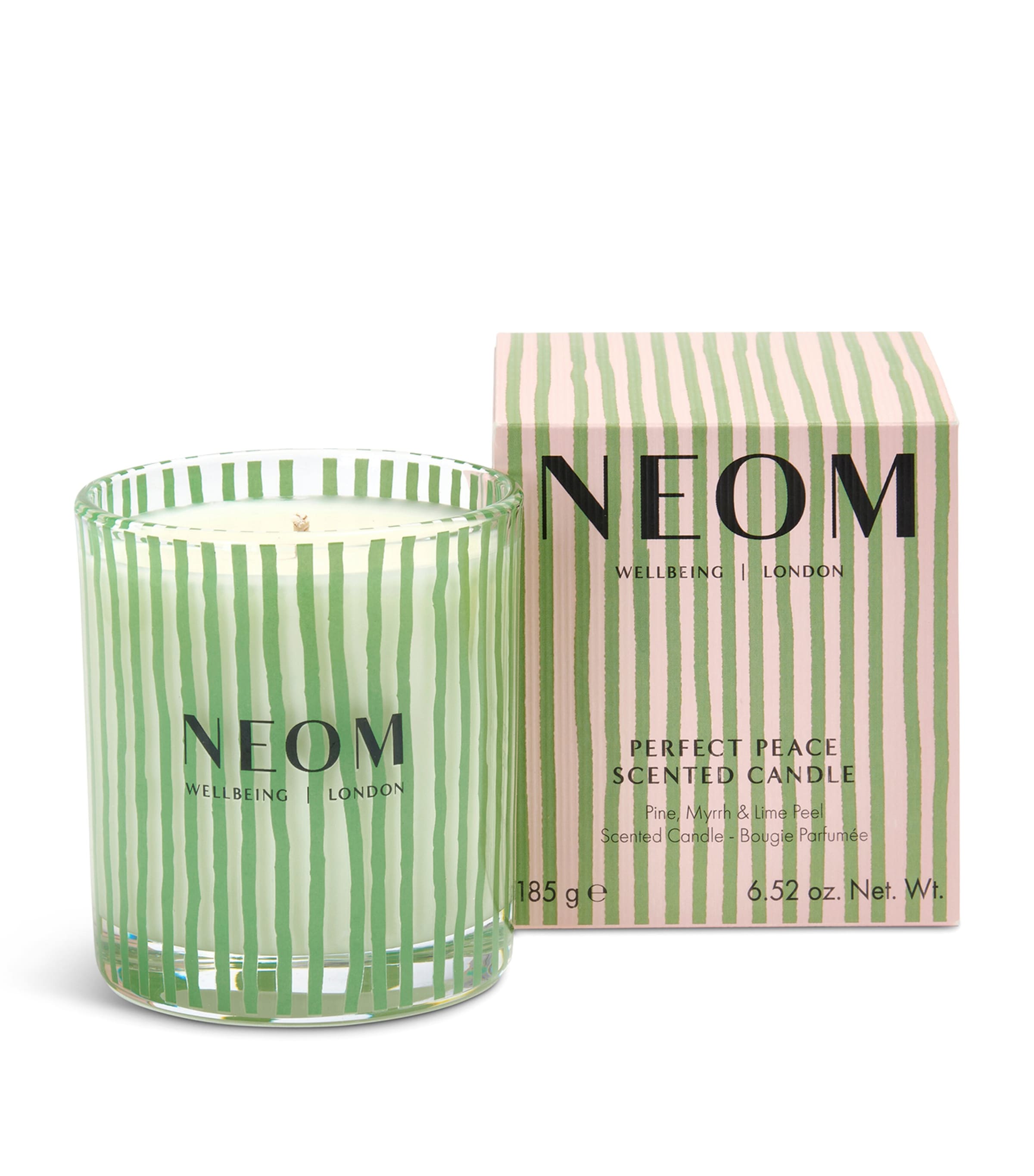 Neom Perfect Peace Candle In Green