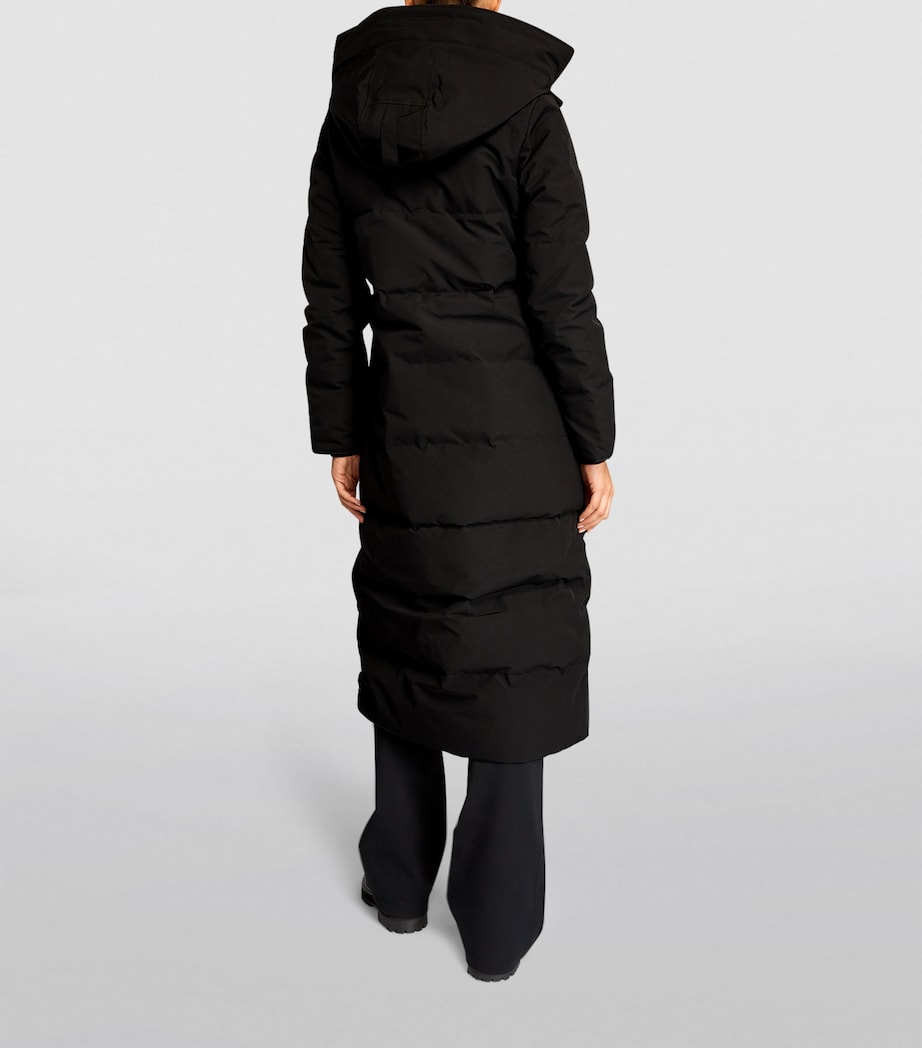 Canada Goose Womens Mystique Hooded Parka Black Noir Image 4