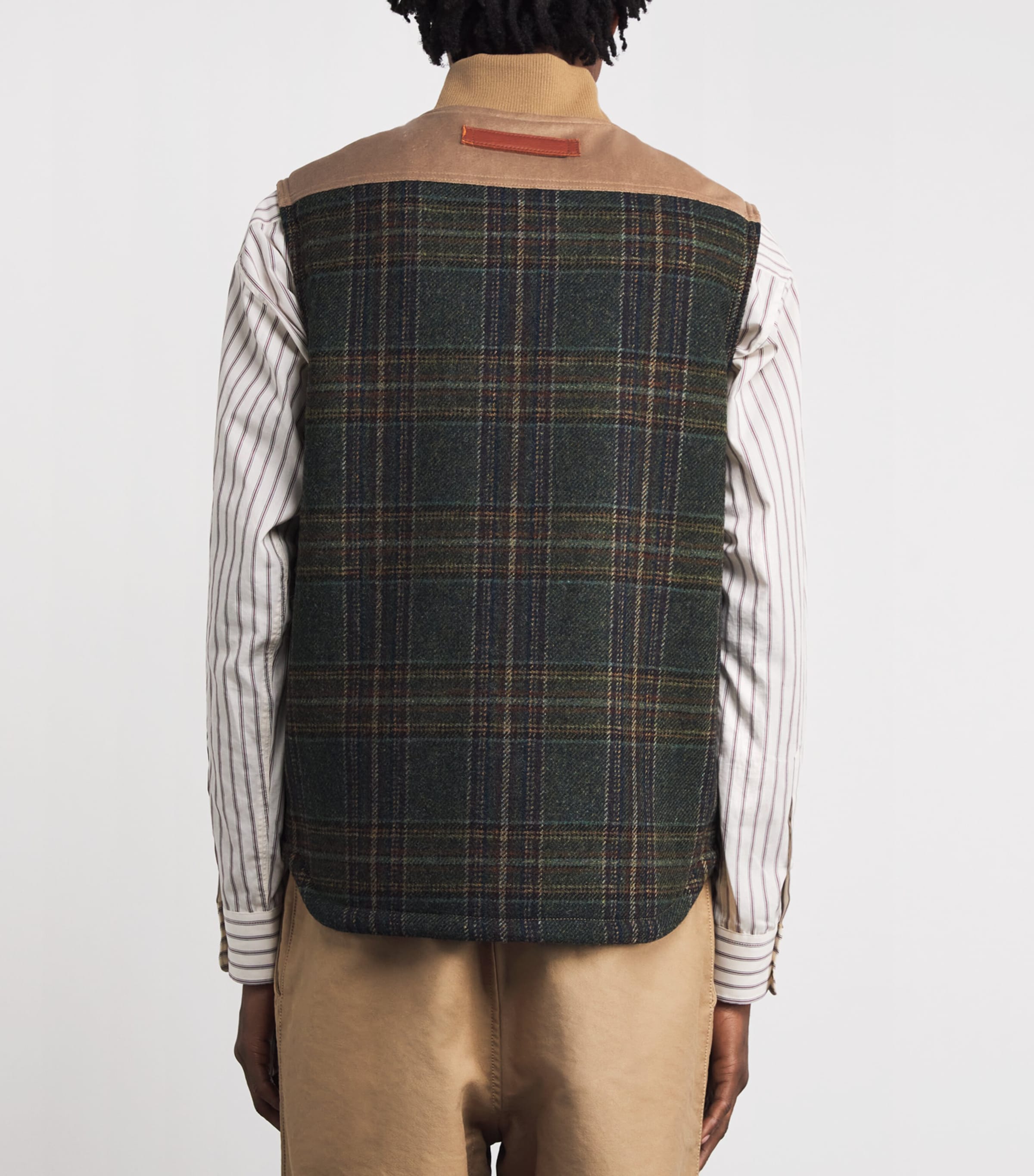 x Filson Cotton Patch Gilet BEIGE X BRN X KHK Image 4