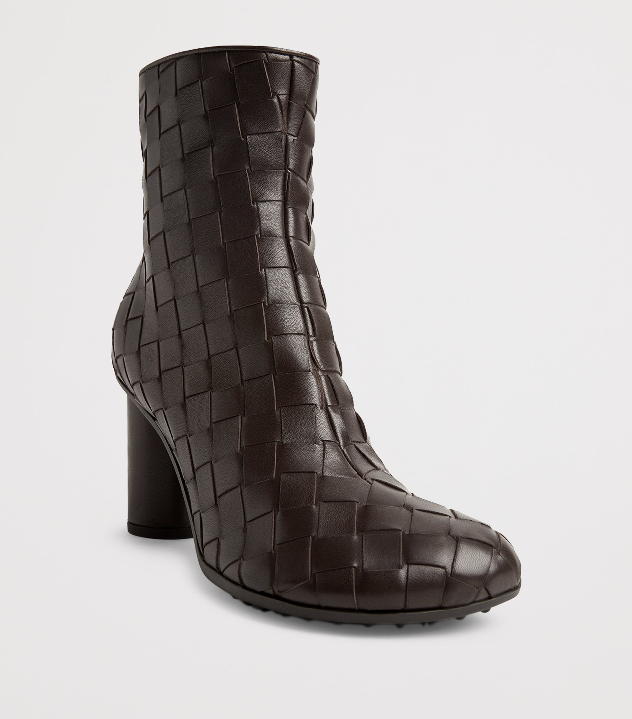 Bottega Veneta Leather Atomic Ankle Boots 75 Image 6