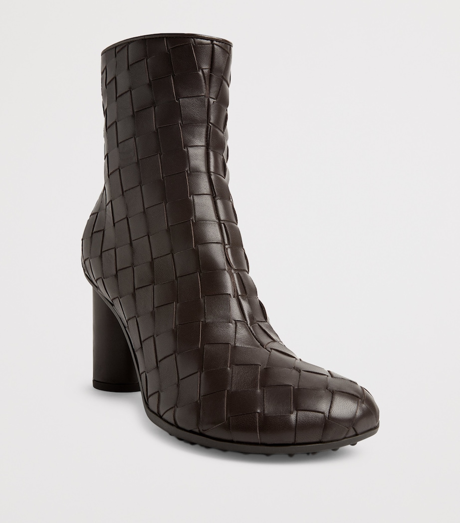 Leather Atomic Ankle Boots 75 2113 Image 6