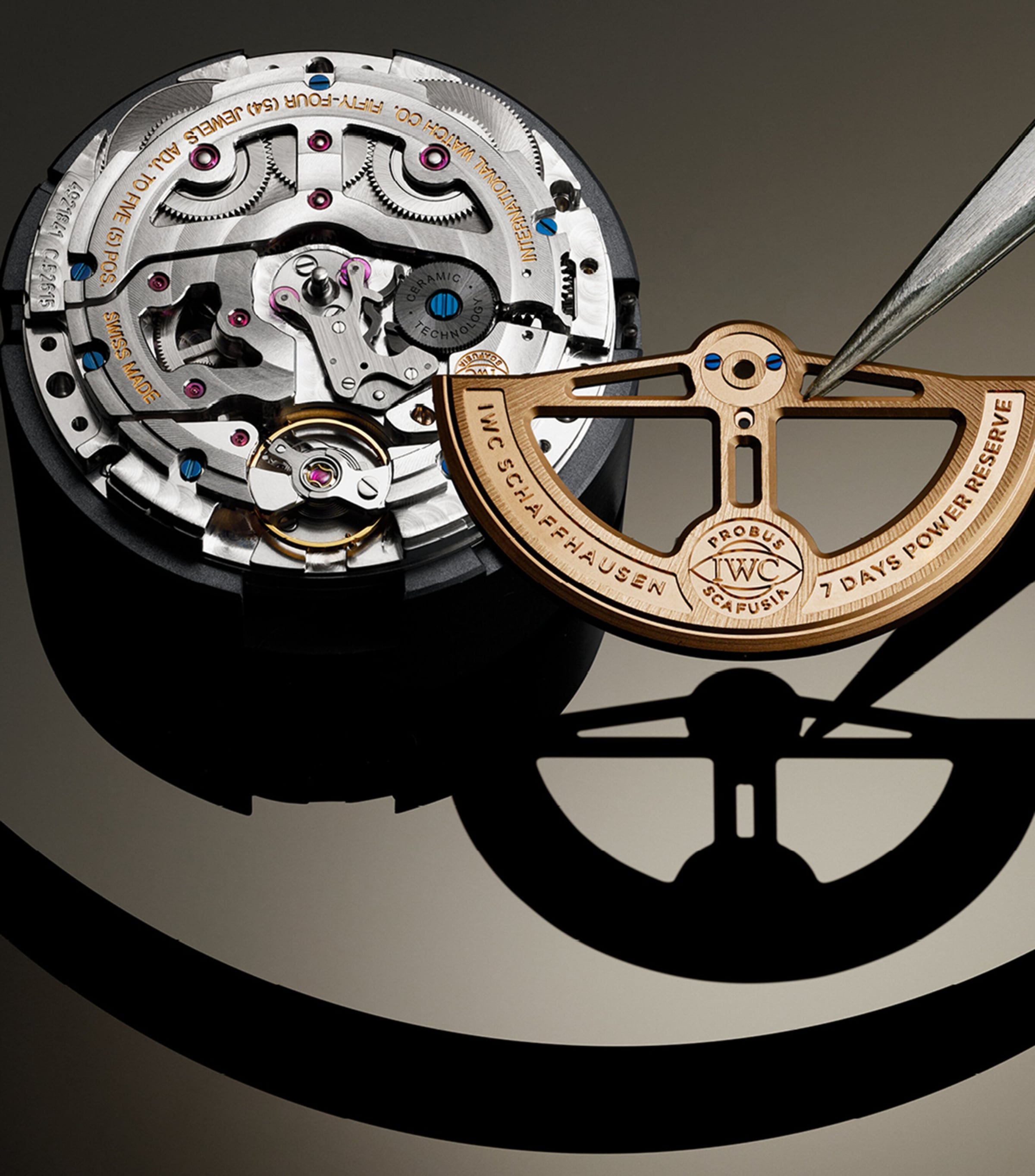 Rose Gold Portugieser Perpetual Calendar Watch 44mm SILVER Image 5