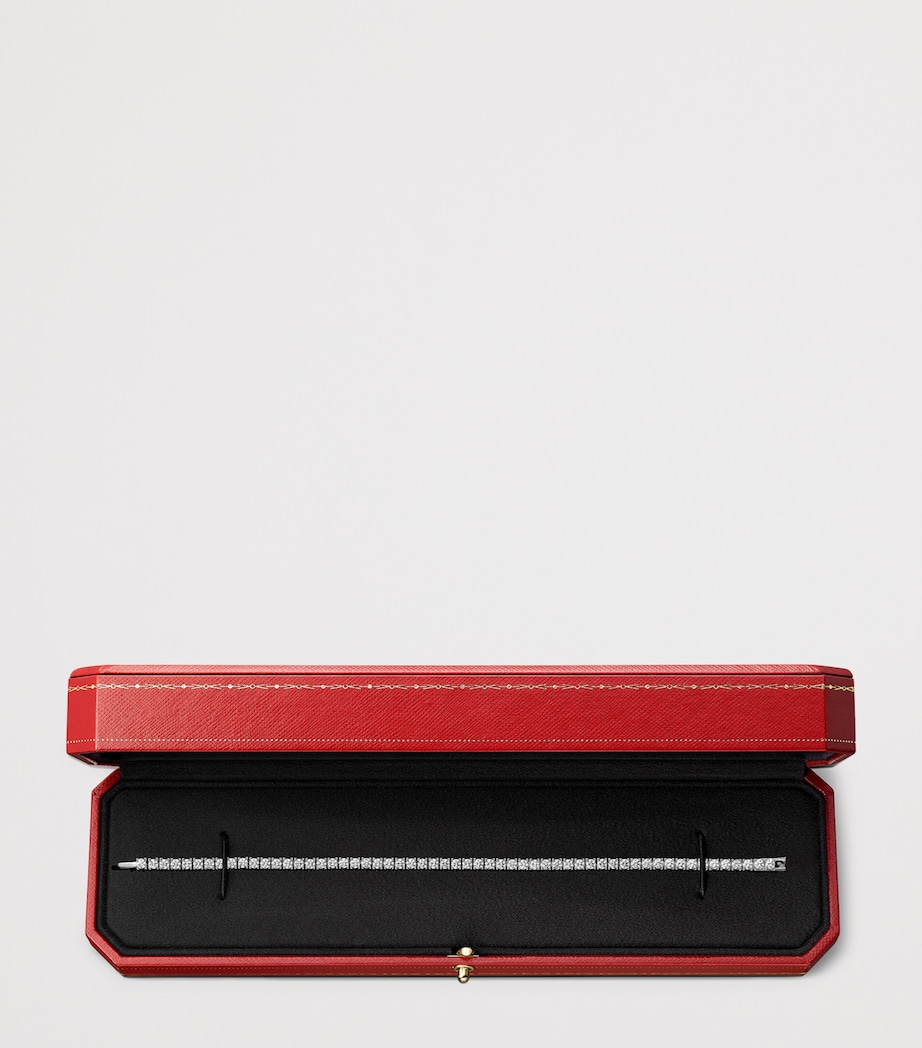 Cartier White Gold and Diamond Essential Lines Bracelet White Gold Image 8