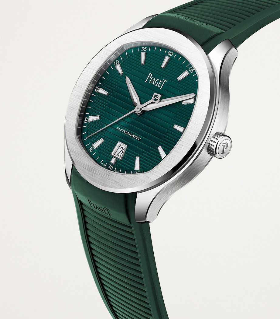 Stainless Steel Polo Field Watch 42mm GREEN Image 2