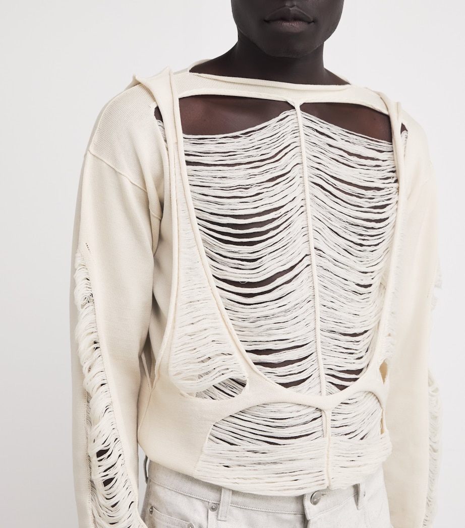 Wool Distressed Sweater 41/DINGE Image 6