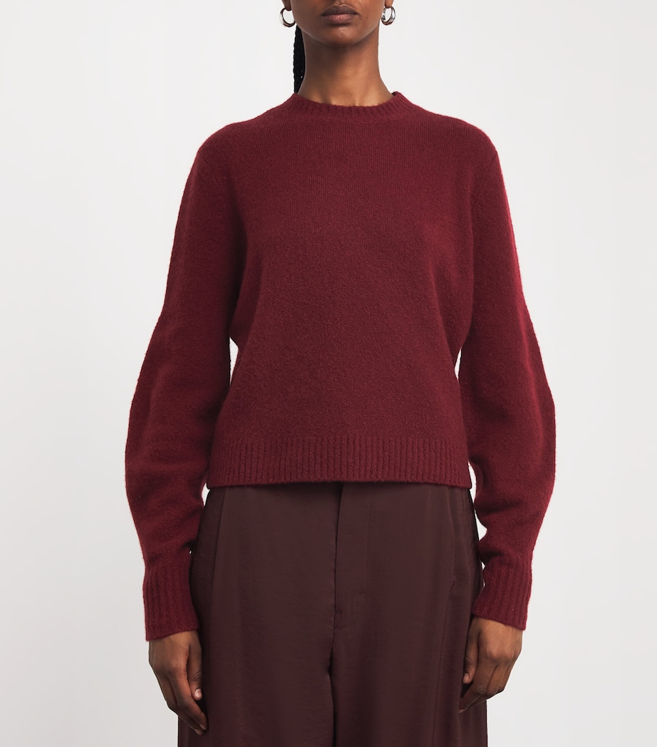 Cashmere-Blend Sweater RASPBERRY Image 3