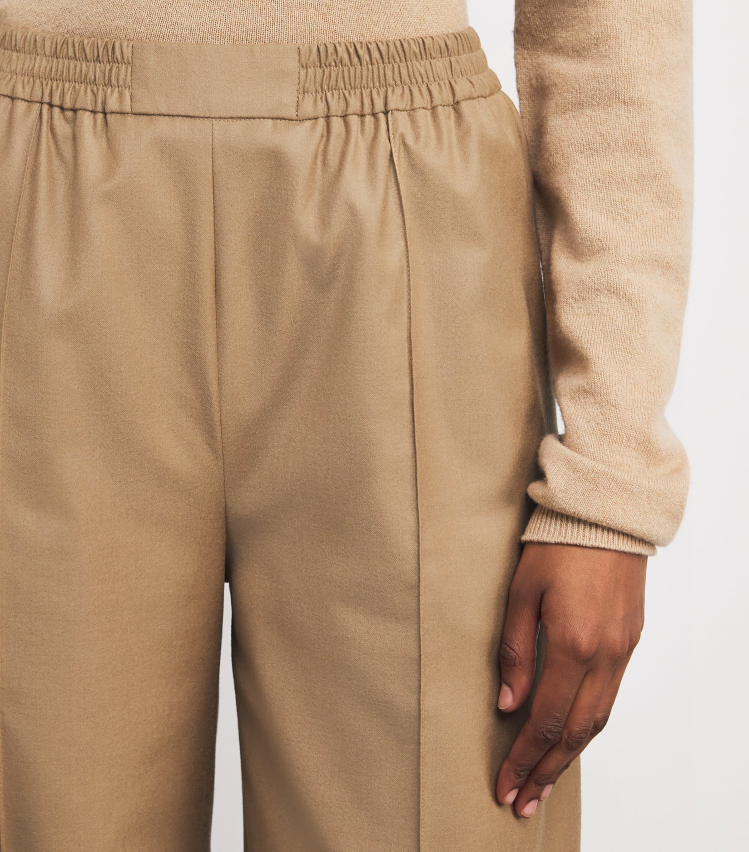 Wool-Silk Trousers A2026 Image 6