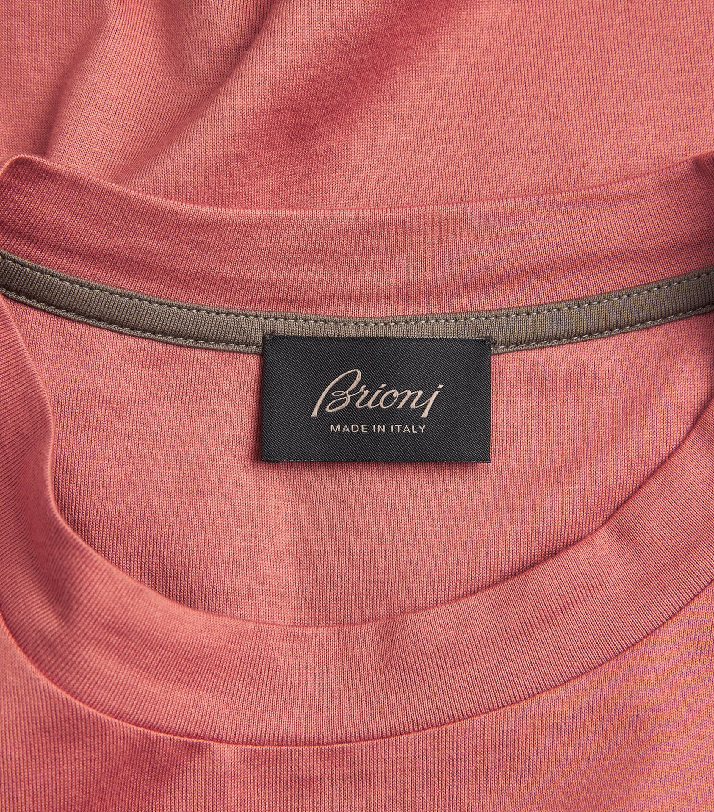 Brioni Mens Cotton T-Shirt Image 5
