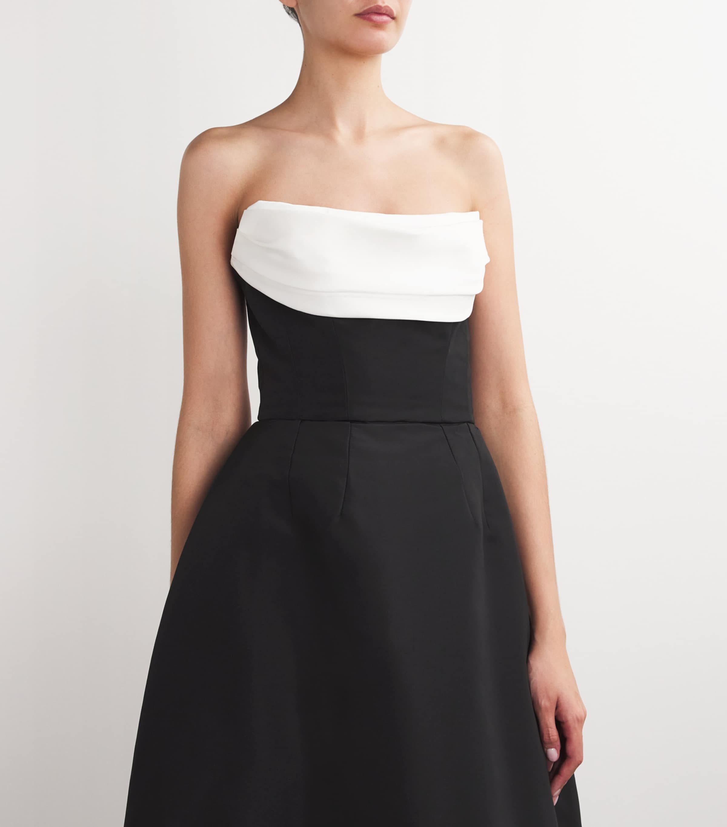 monique lhuillier black dress Long Sleeve Noir Knit Dress 2 / Noir
