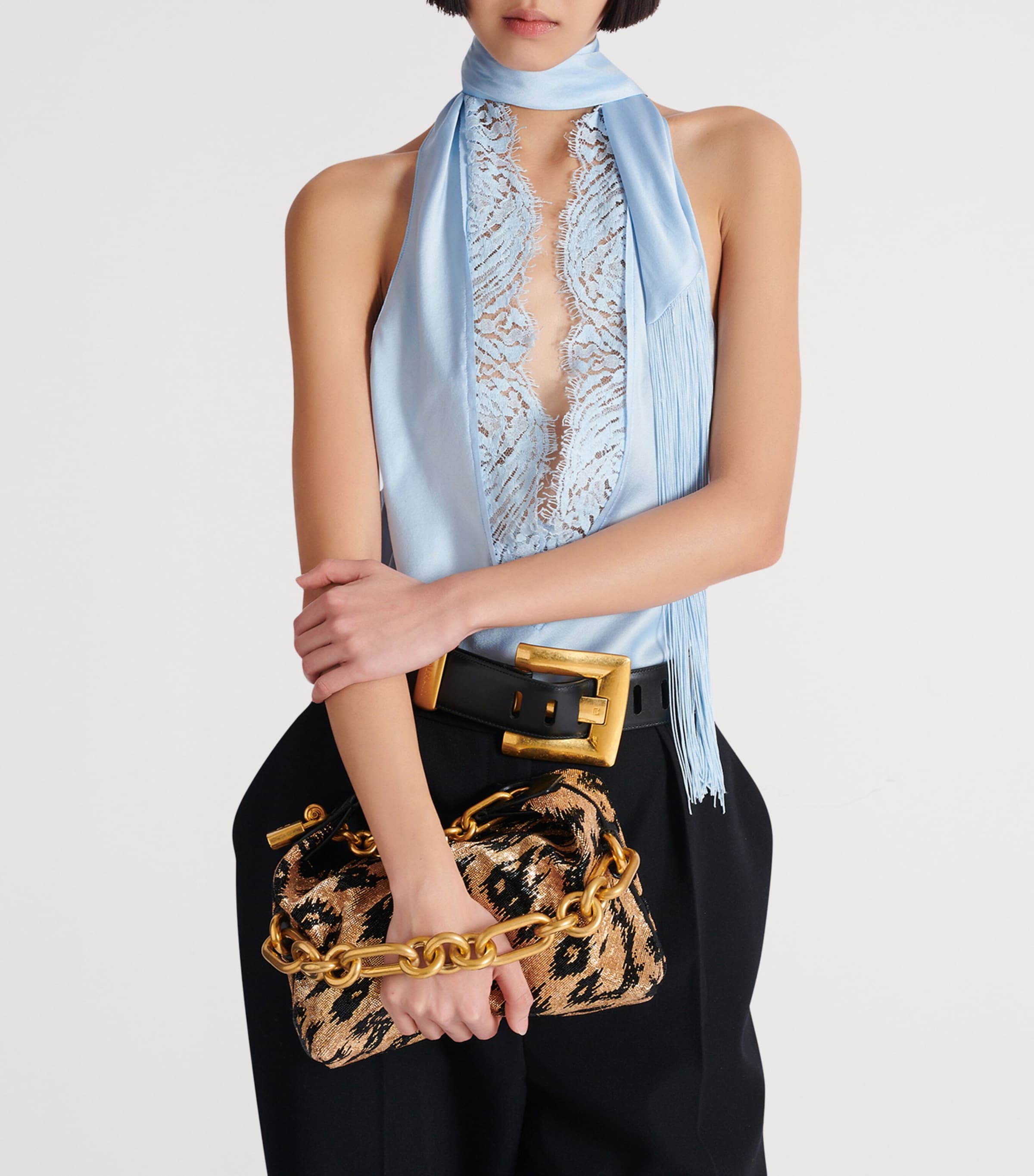 Mini Leopard Sync Shoulder Bag WHJ MULTI/NOIR Image 5