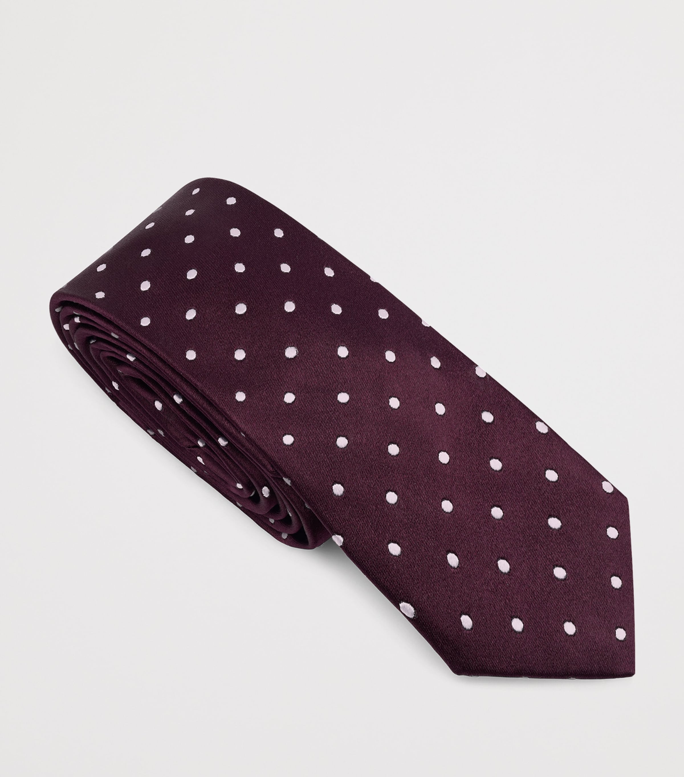 Silk Polka-Dot Tie ER670 Image 4