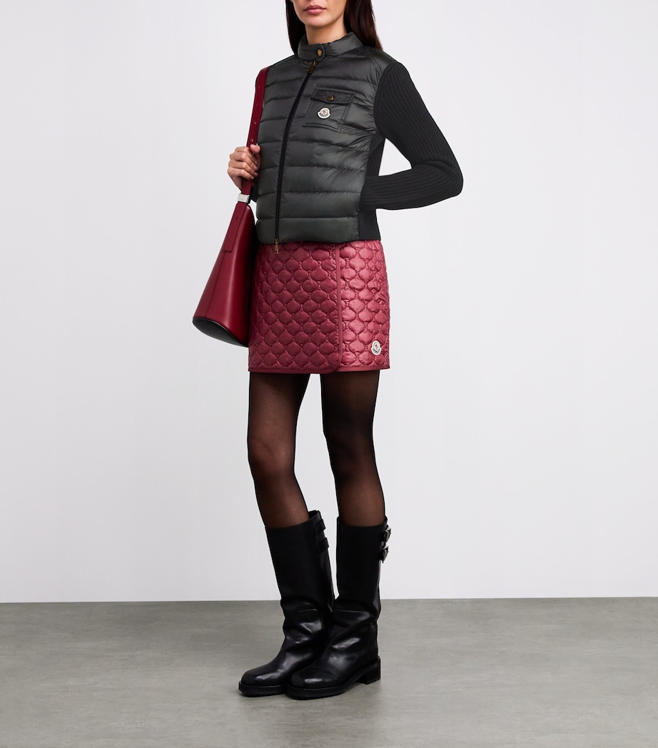 Down Panelled Cardigan 999 Image 2