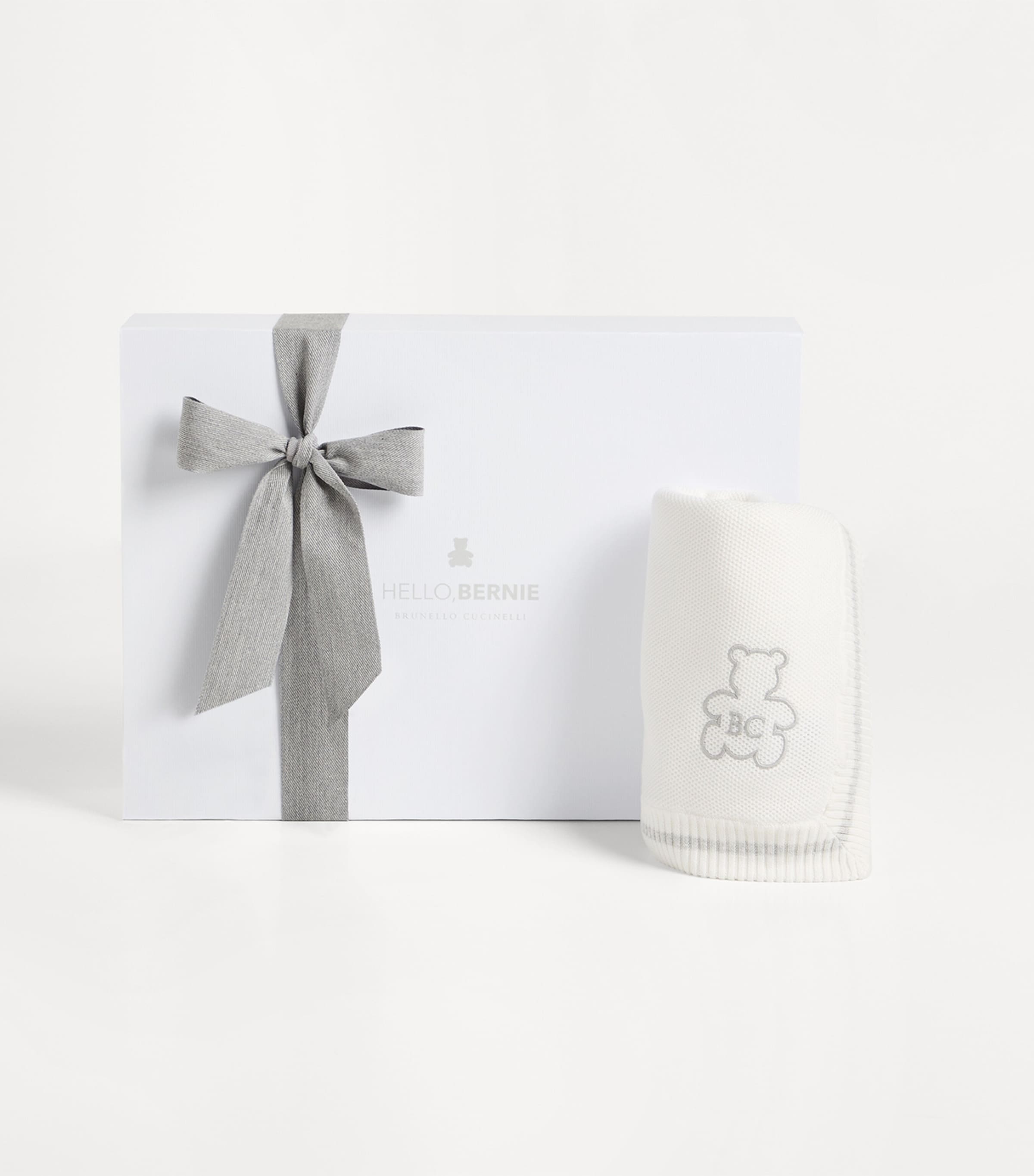 Cotton Embroidered Bernie Blanket (80cm x 80cm) CO312 Image 3