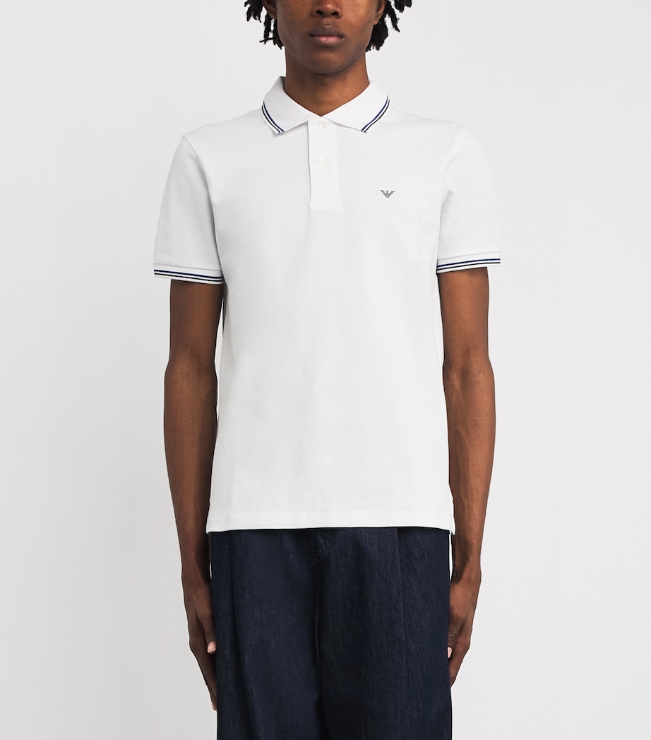 Cotton Logo Polo Shirt 100 Image 3
