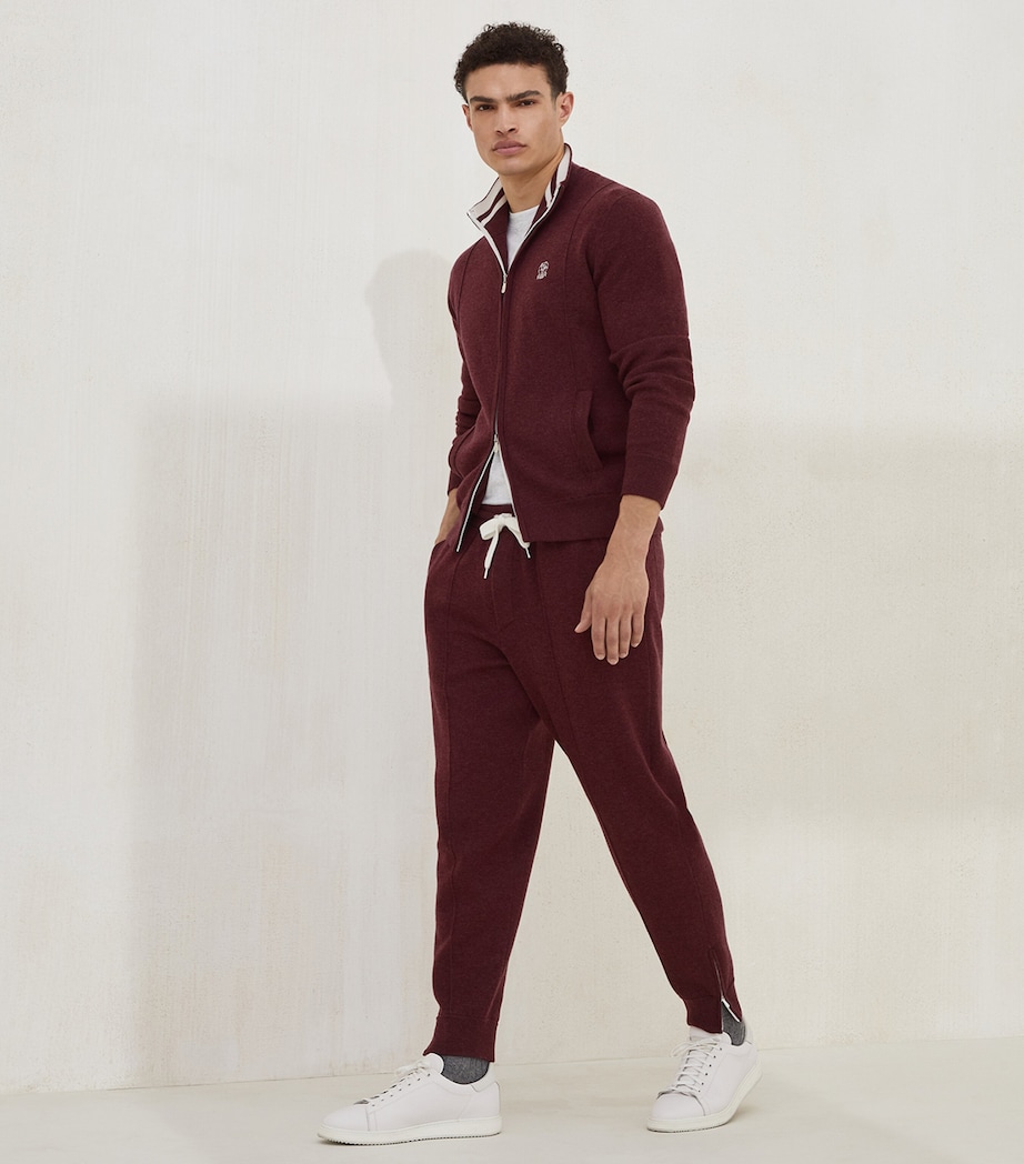 Cashmere Slim Sweatpants CLP63 Image 4