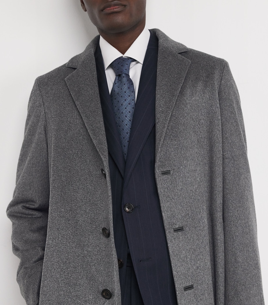 Cashmere Single-Breasted Coat 415 Image 6