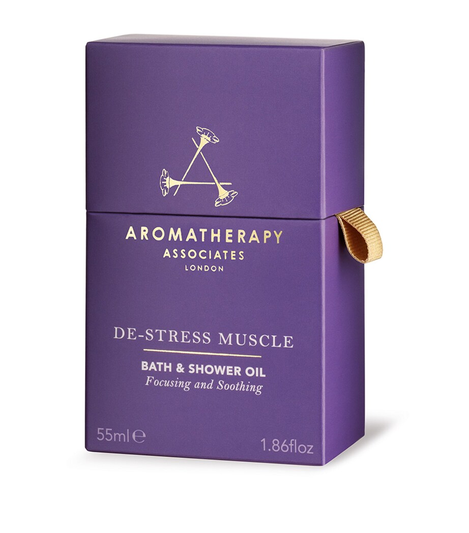 De-Stress Muscle Bath & Shower Oil (55ml) NO COLOUR Image 4