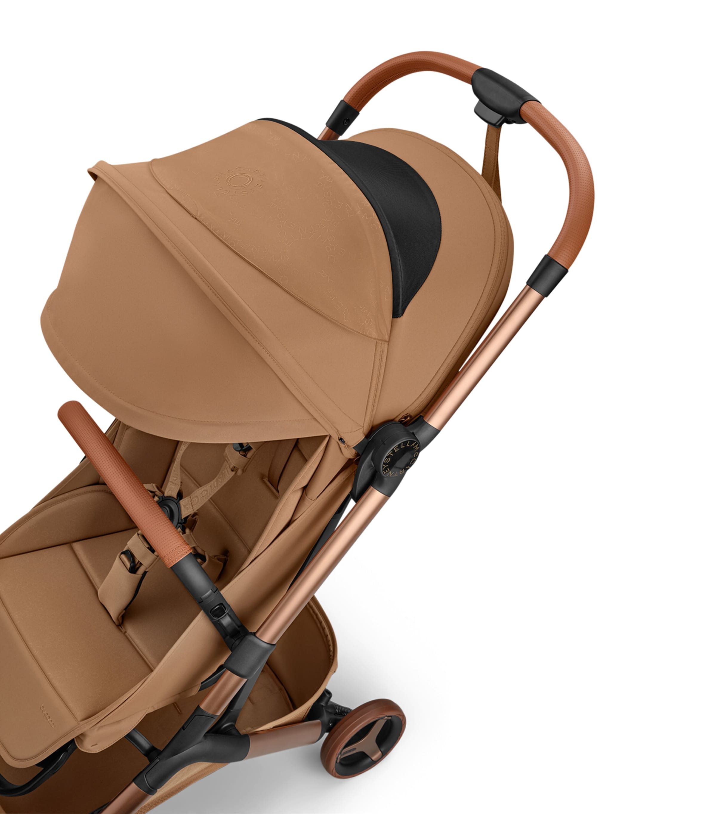 Bugaboo x Stella McCartney Butterfly 2 Stroller Tobacco Brown Image 8