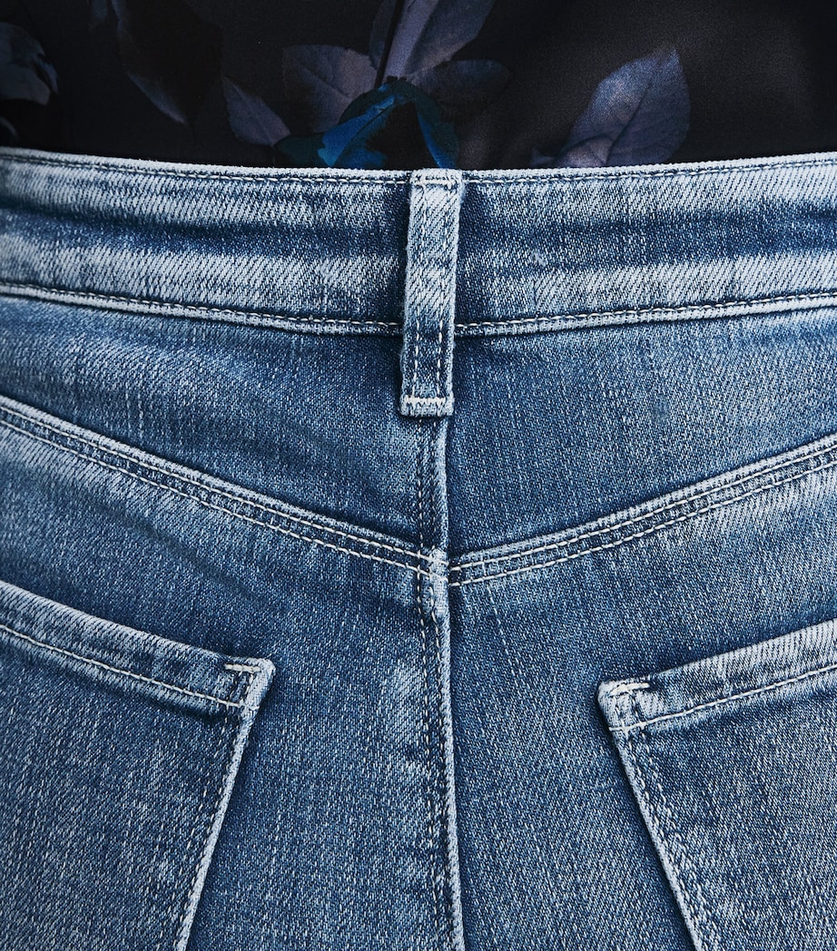 Quincy High-Rise Wide-Leg Jeans CASTRO Image 6