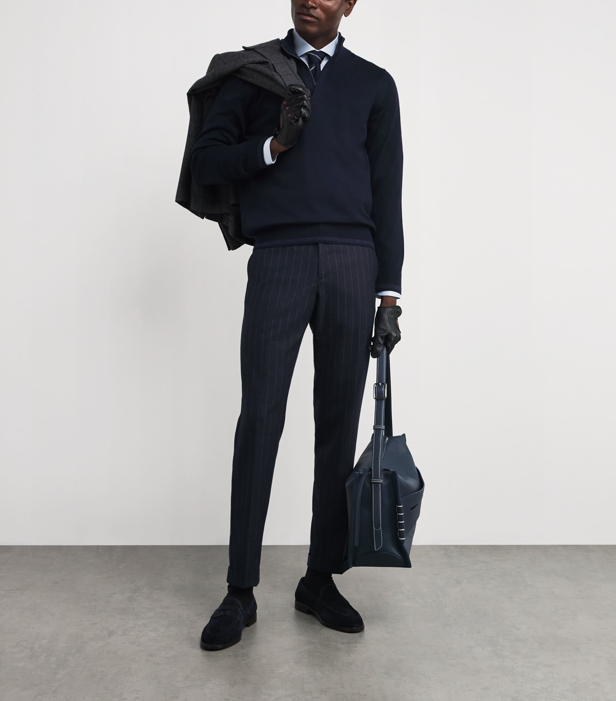 Wool-Blend Zip-Up Sweater 300 Image 2