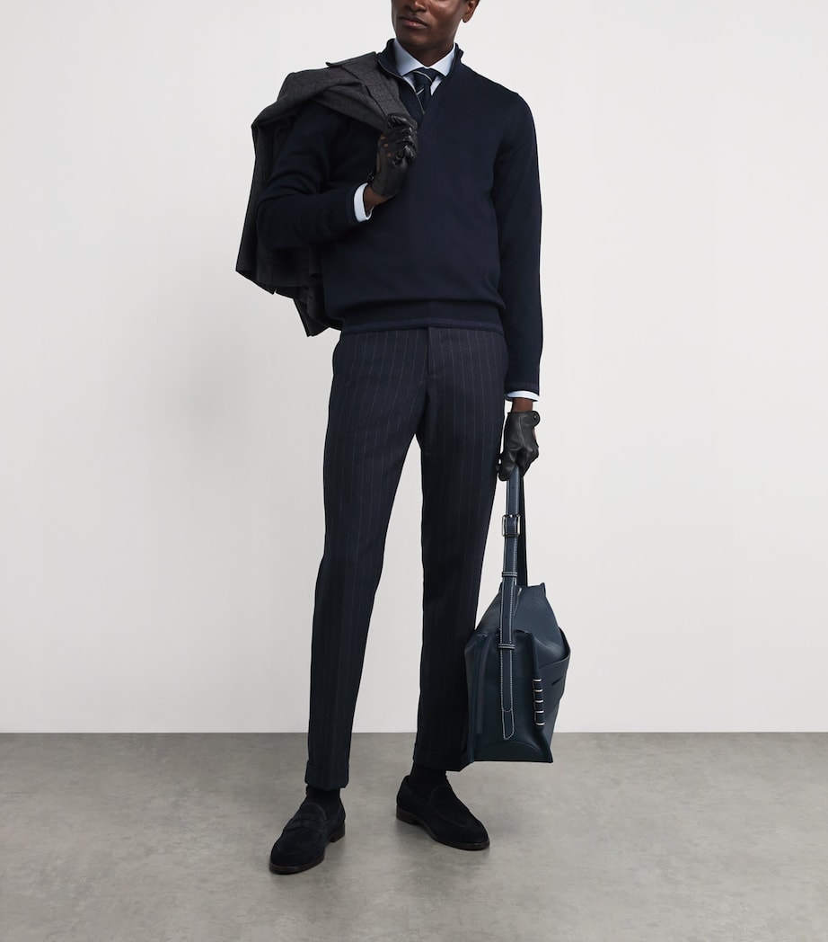 Wool-Blend Zip-Up Sweater 300 Image 2