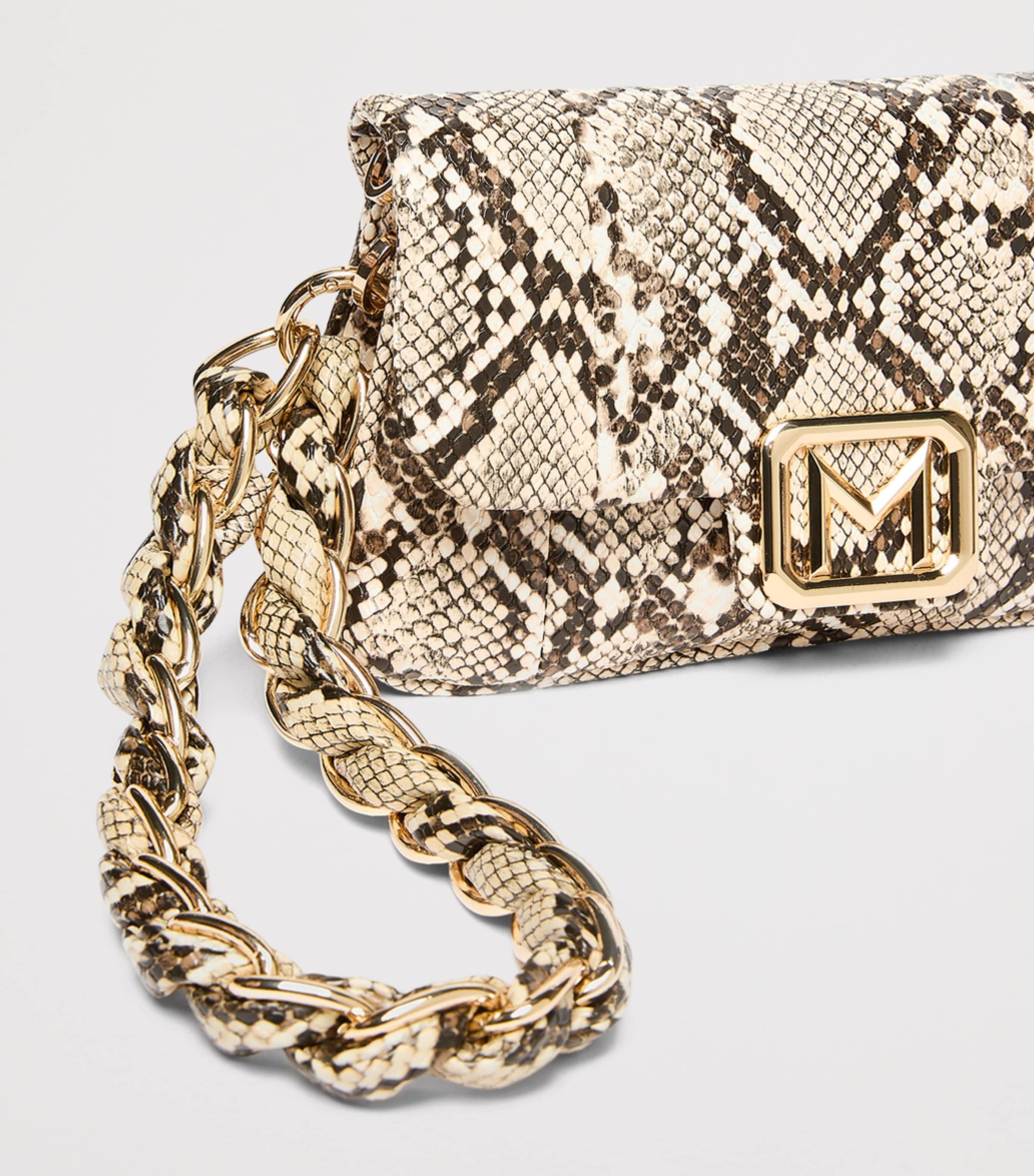 Marella Medium Le Muse Clutch Bag Natural Image 5