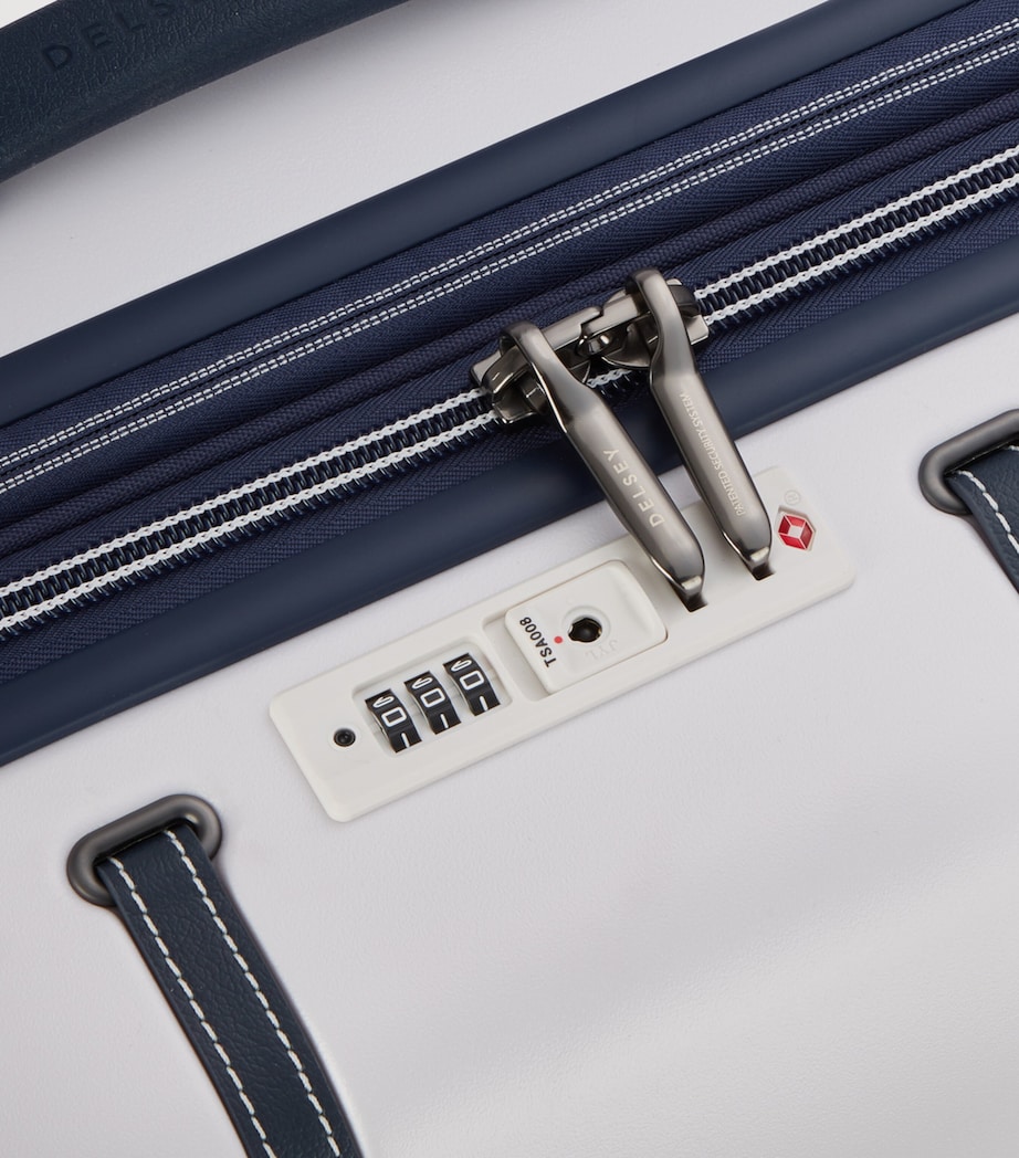 Cadence Expandable Hard Check-In Suitcase (82cm) IVORY / NAVY Image 7