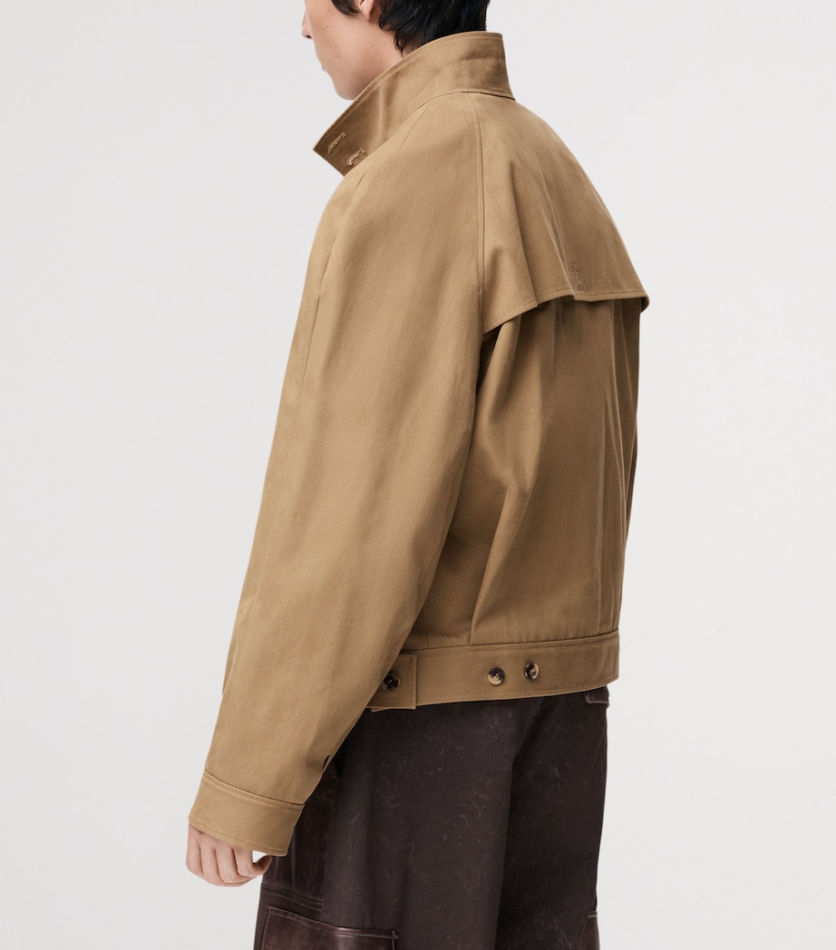 Wool-Cotton-Blend Jacket BEIGE Image 4