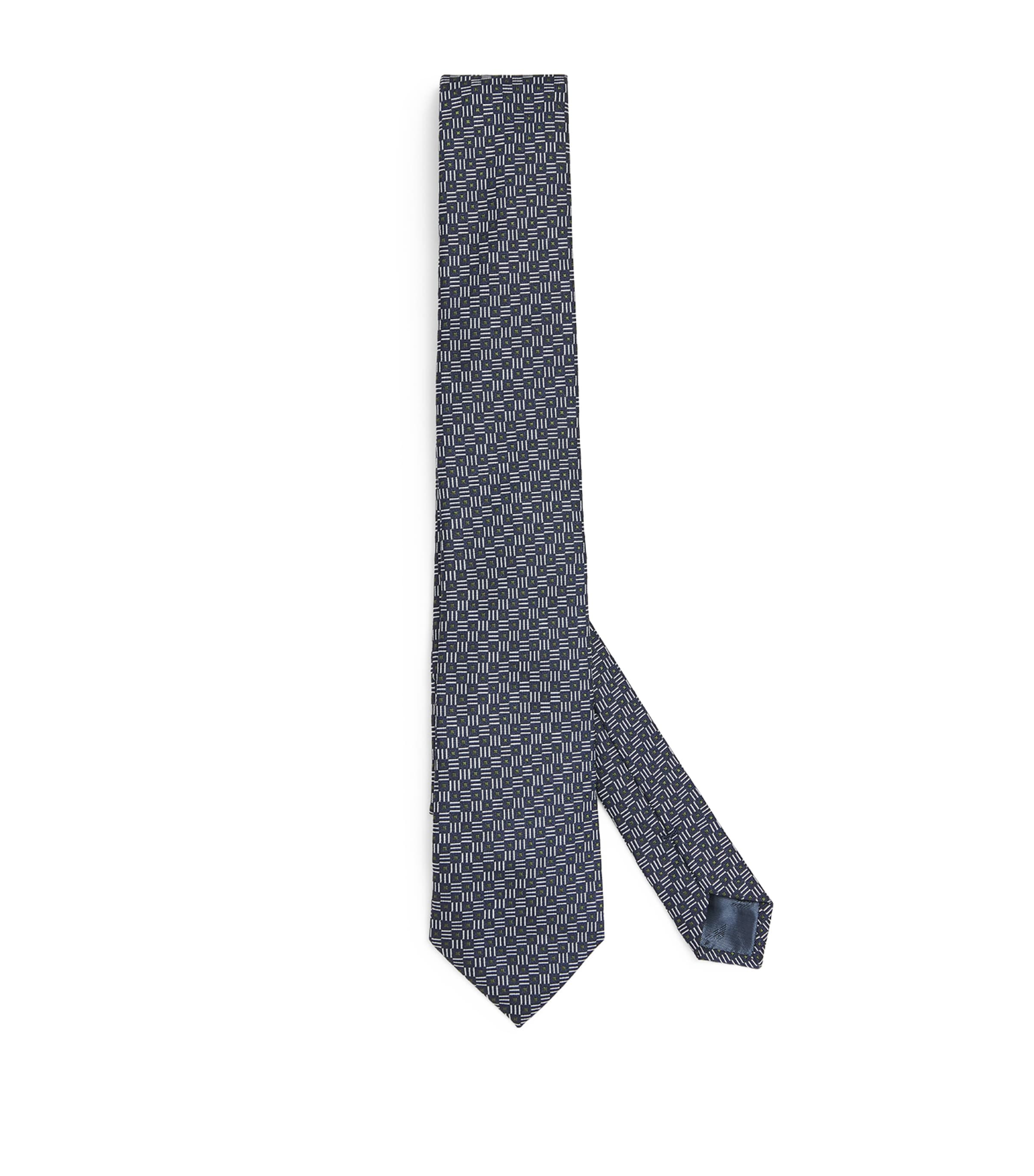 Emporio Armani Silk Jacquard Tie Image 1
