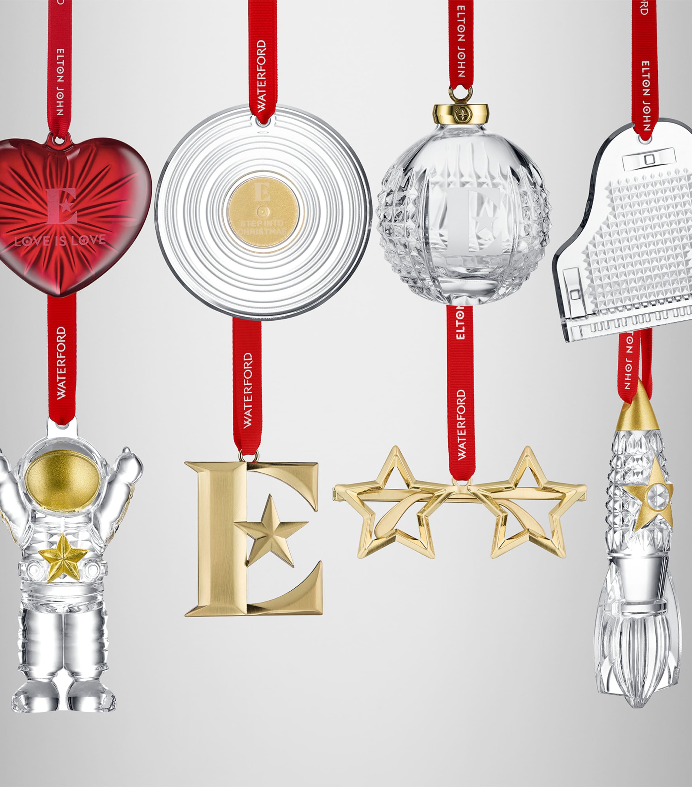 Waterford Elton John Ornament Collection In Multi