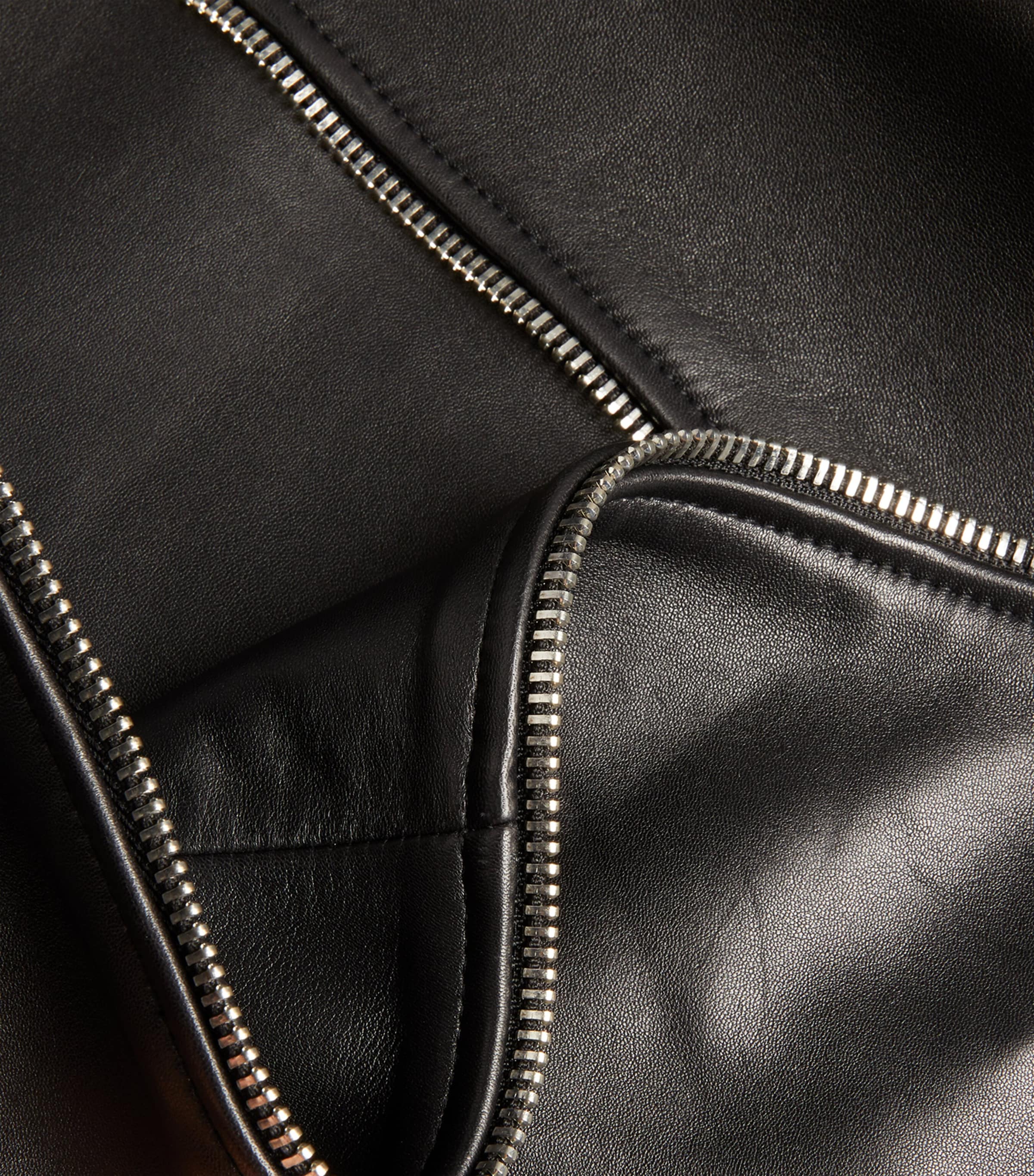 Leather Jacket BLACK Image 4