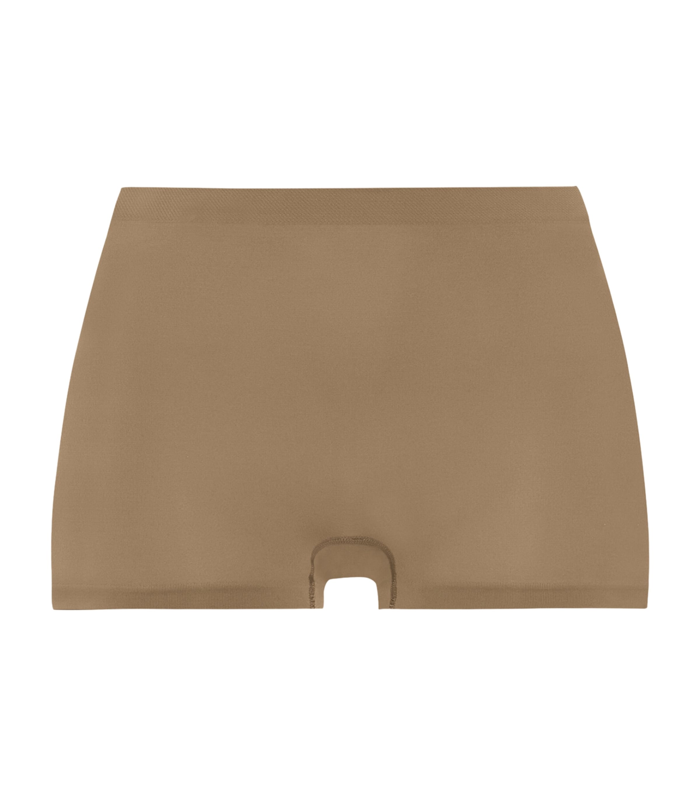 Hanro Womens Touch Feeling Boy Shorts Suede Camel Image 1