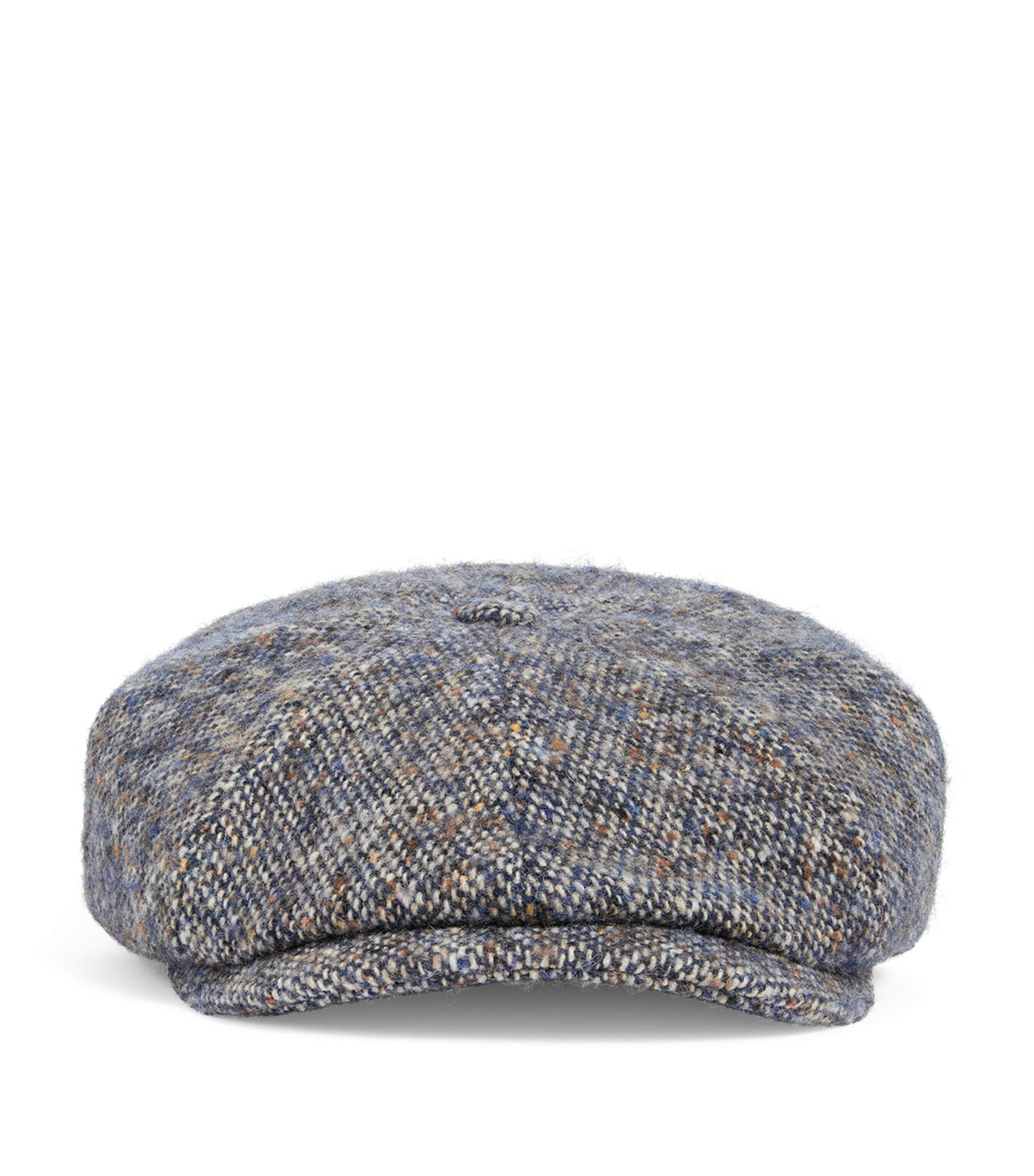 STETSON DONEGAL TWEED FLAT CAP 