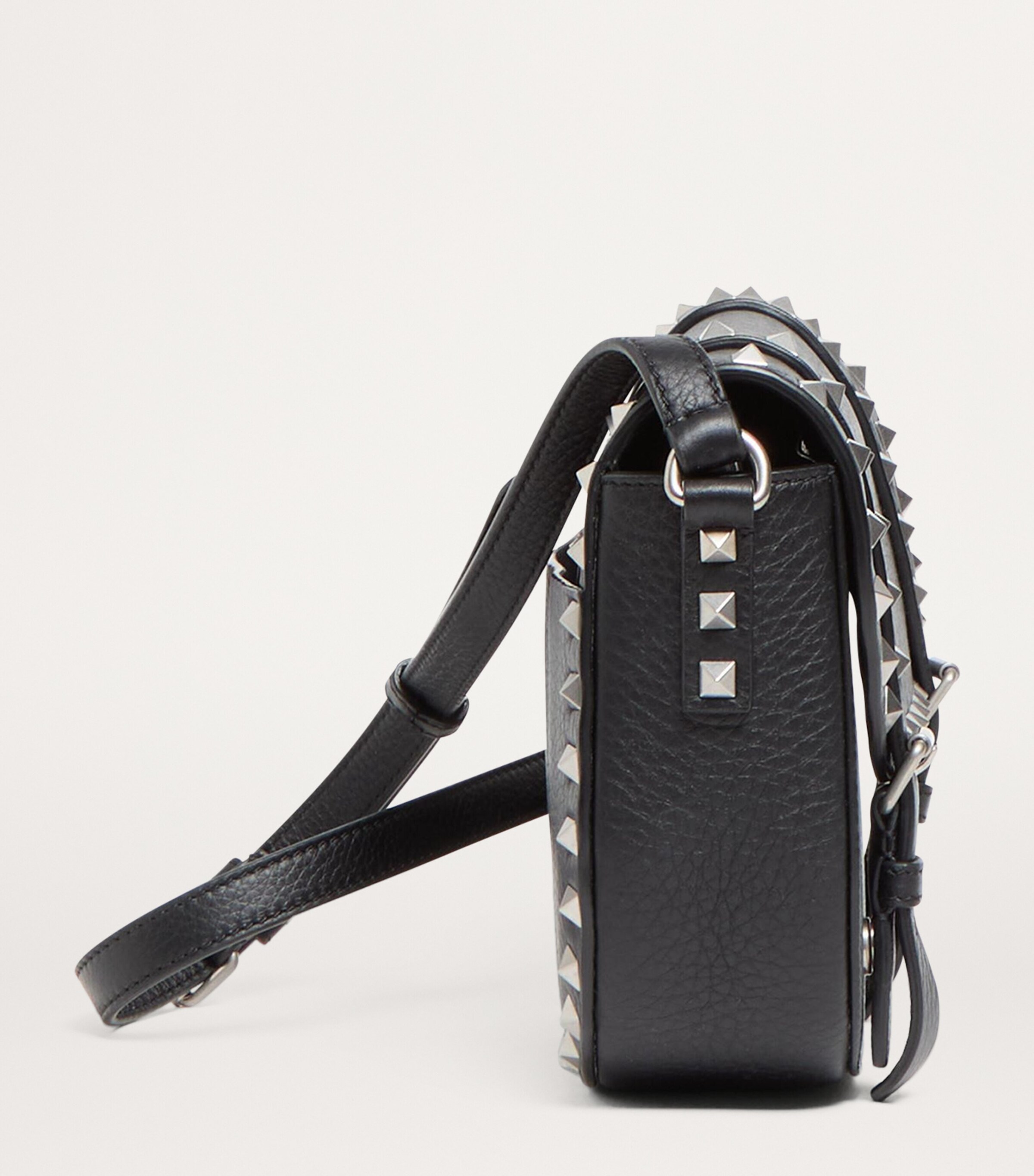 Valentino Garavani Small Rockstud Messenger Bag | Harrods US