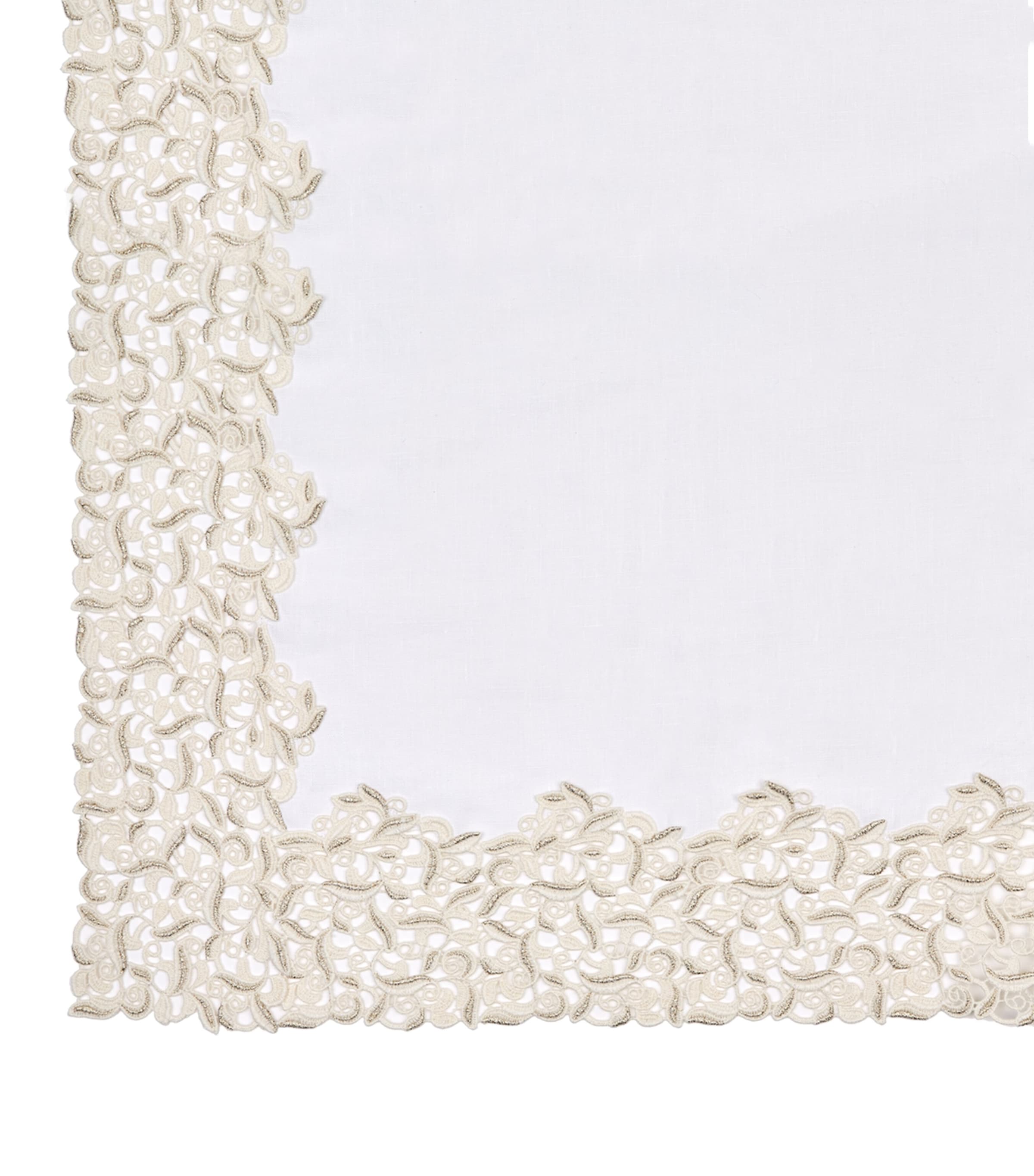 Madeira Linen Runner (48cm x 210cm) GOLD Image 2
