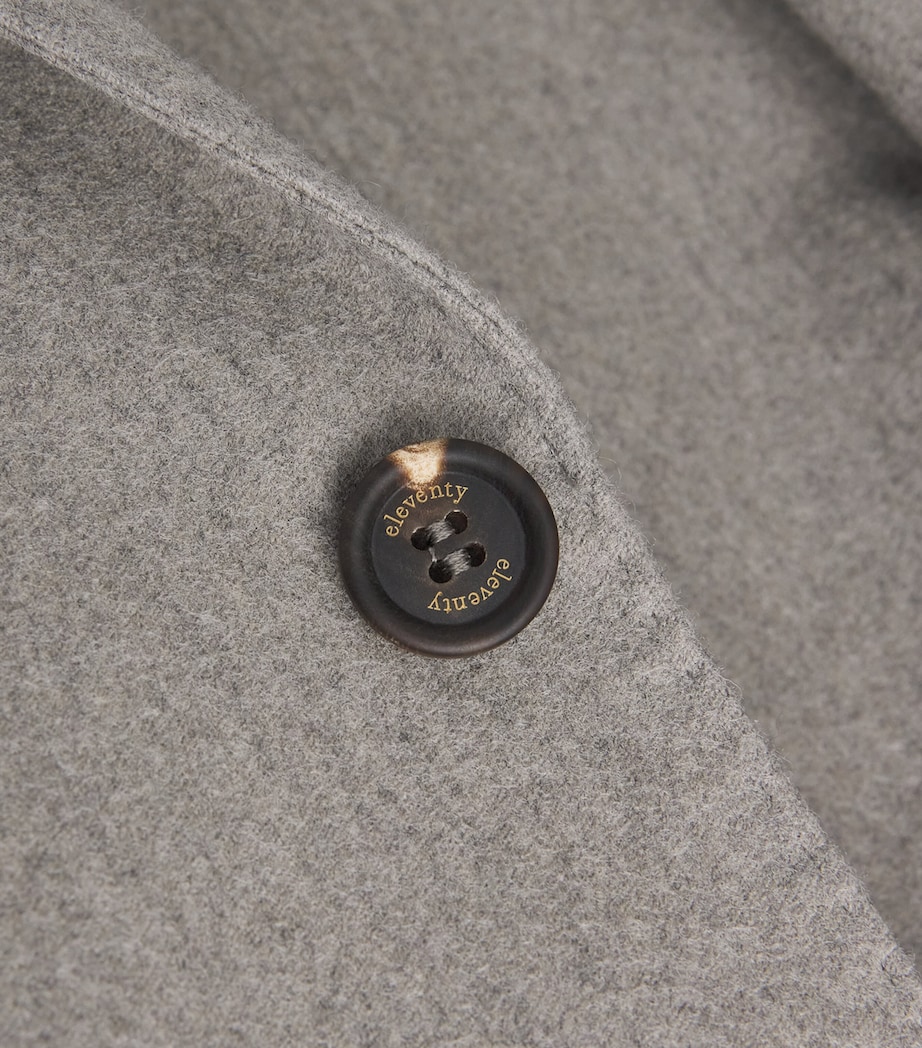 Wool Flannel Soft Blazer BEIGE WOOL Image 5