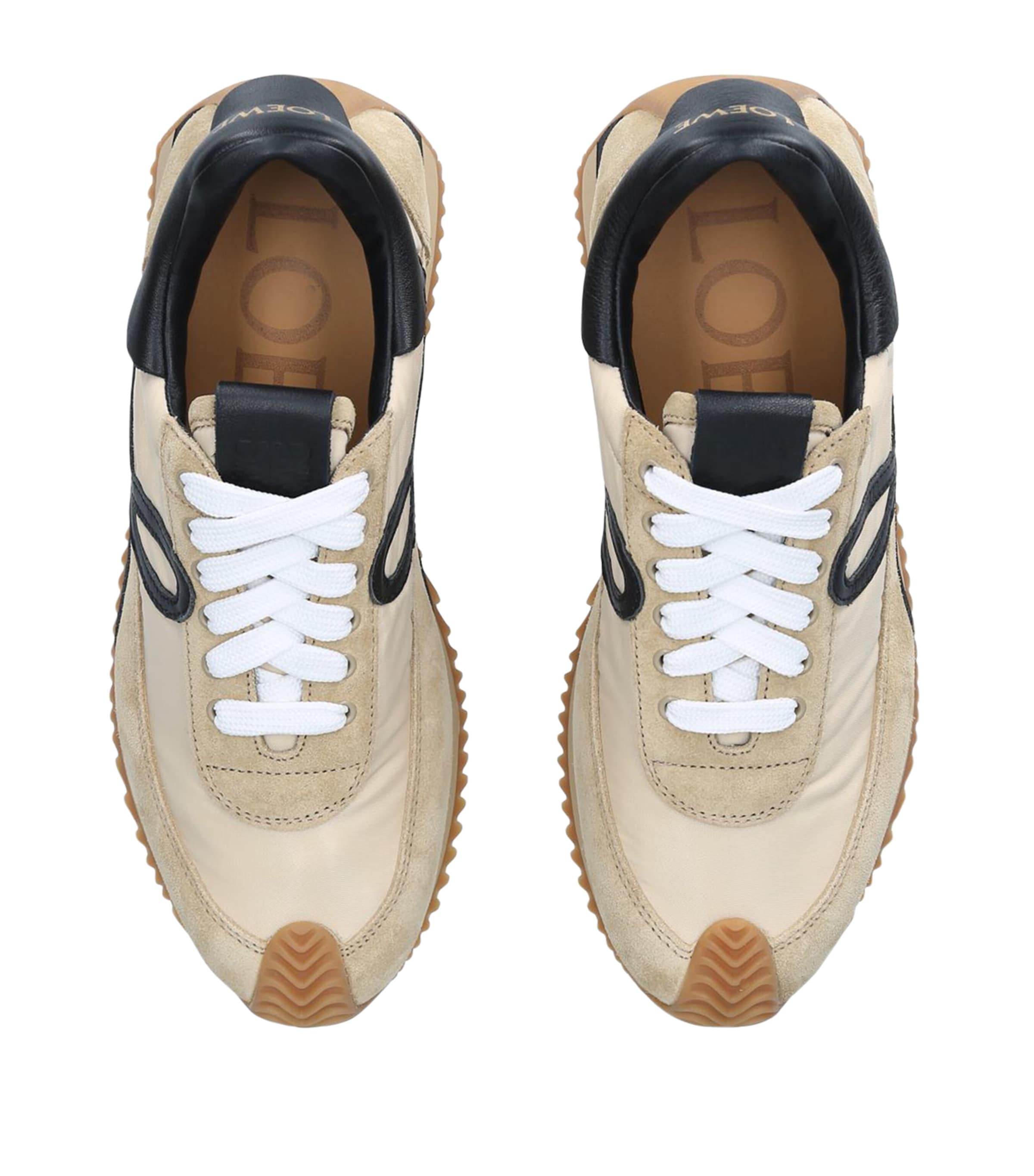 Flow Runner Sneakers TAN Image 4