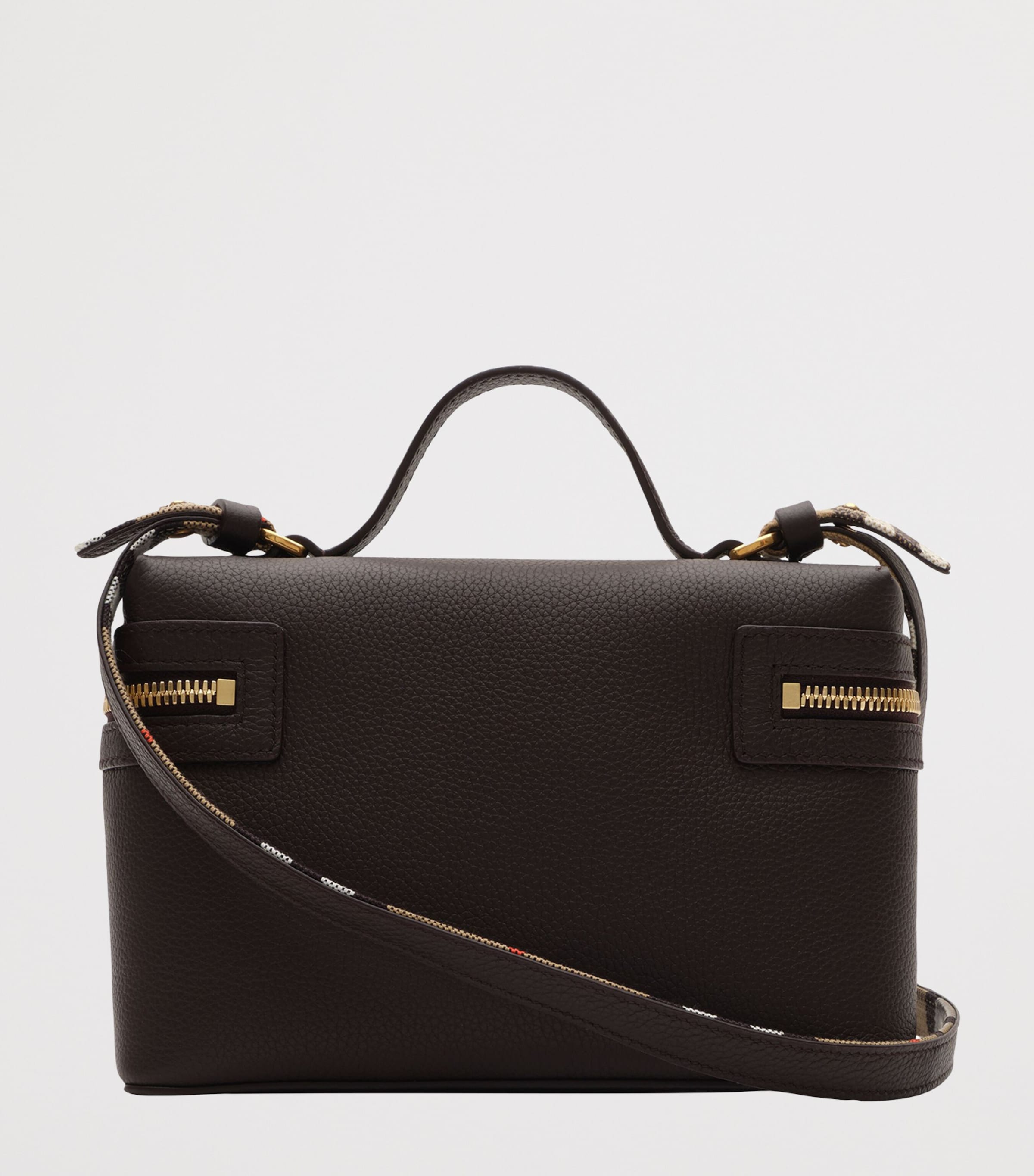 Burberry Leather Bloomsbury Vanity Bag Peat/sand Image 2