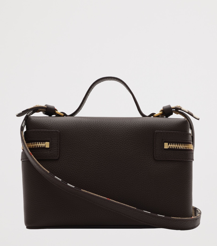 Burberry Leather Bloomsbury Vanity Bag Peat/sand Image 2
