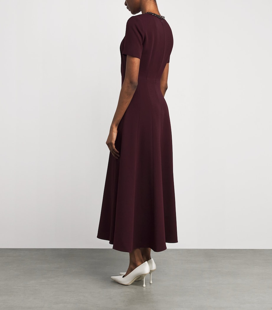 Embellished Twist Midi Dress MULBERRY Image 3